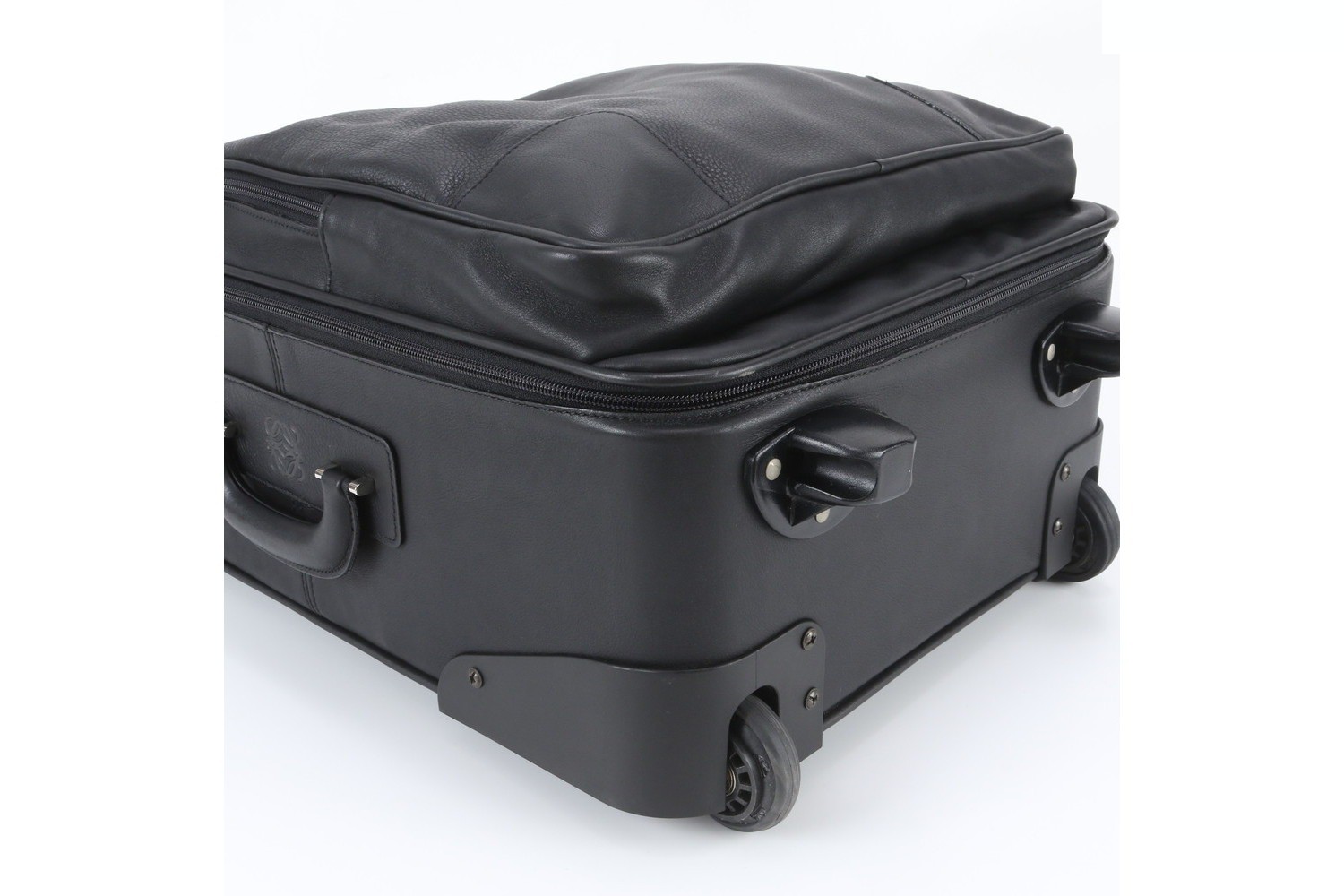 Anagram Leather Suitcase Carry-on Bag — view 5