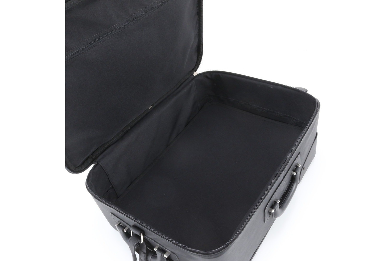Anagram Leather Suitcase Carry-on Bag — view 8