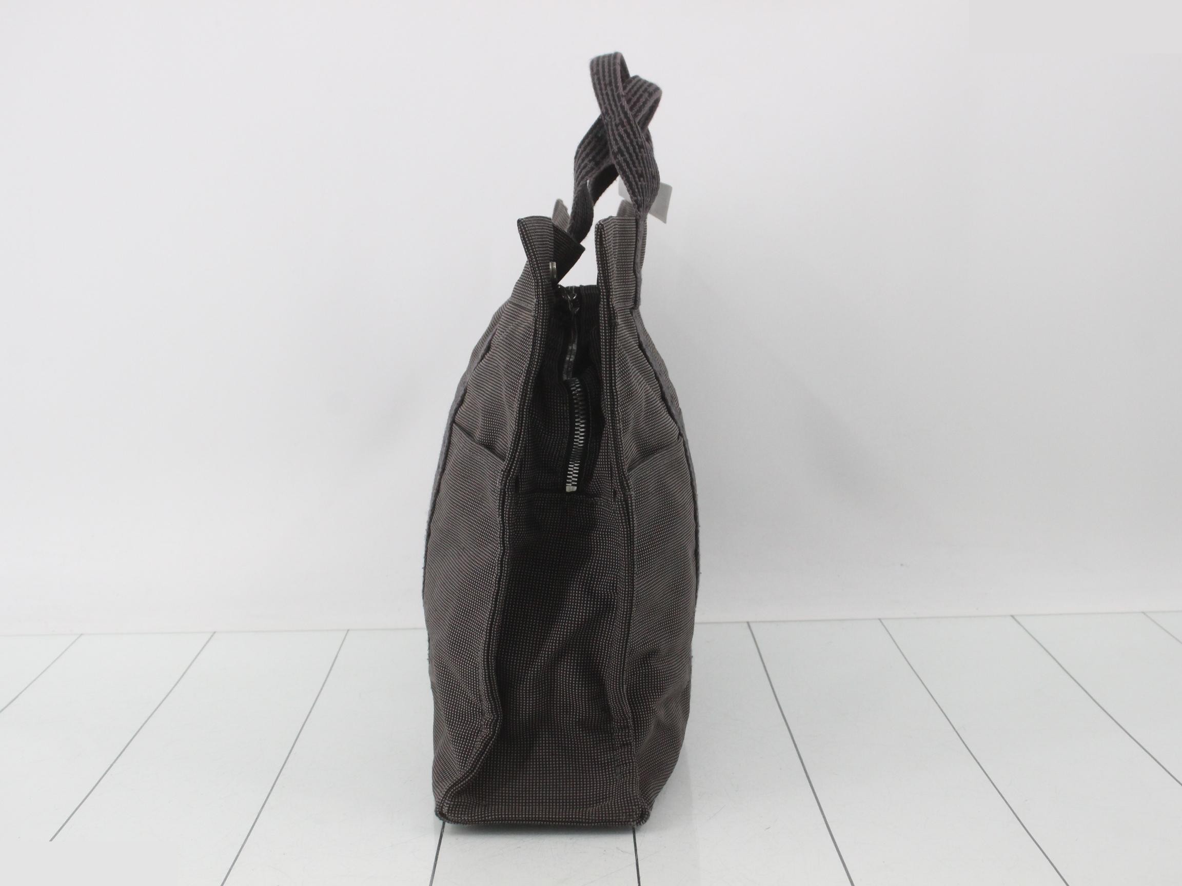 Tote MM, Herline Nylon, Gray — view 3