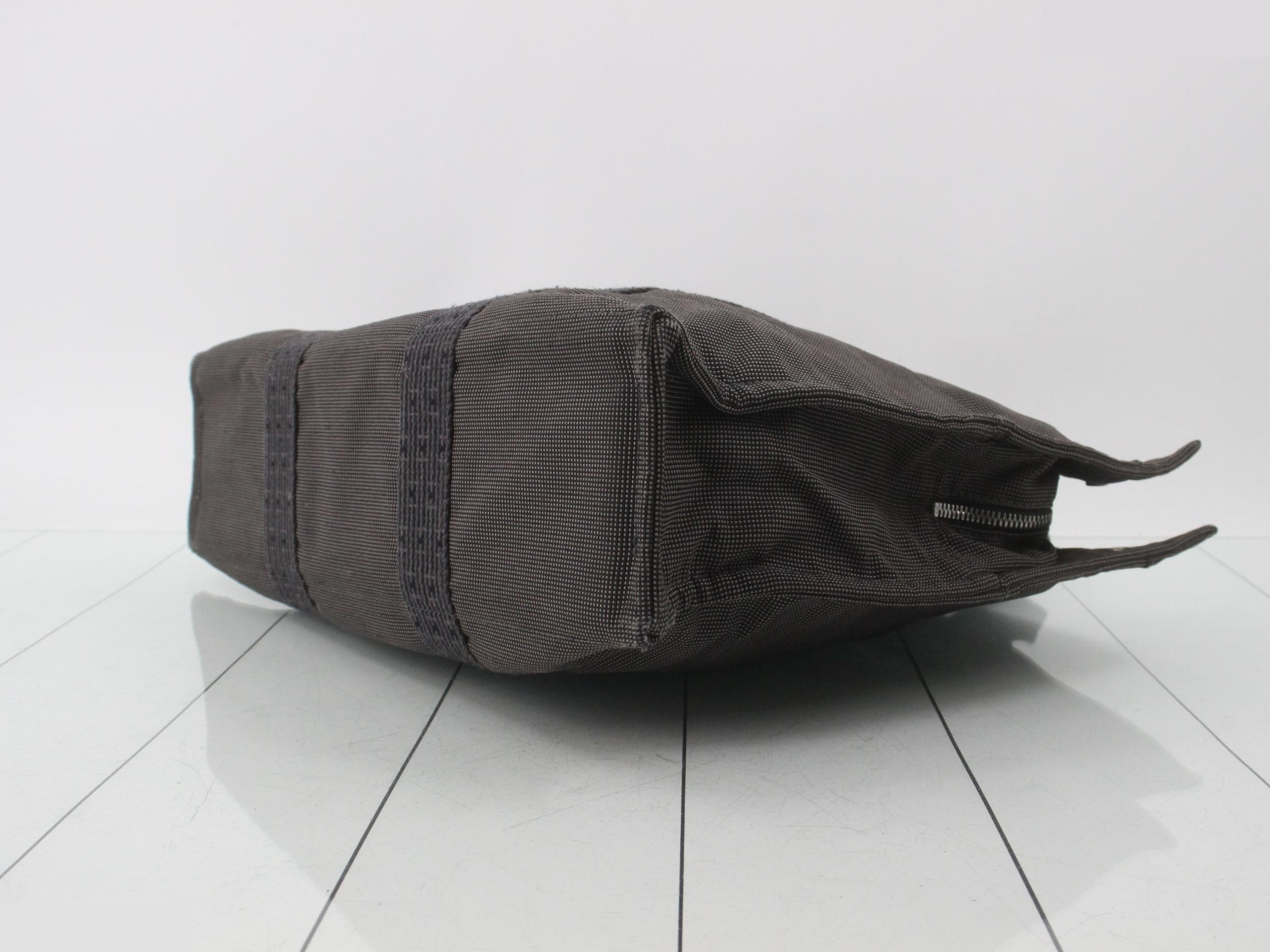 Tote MM, Herline Nylon, Gray — view 6