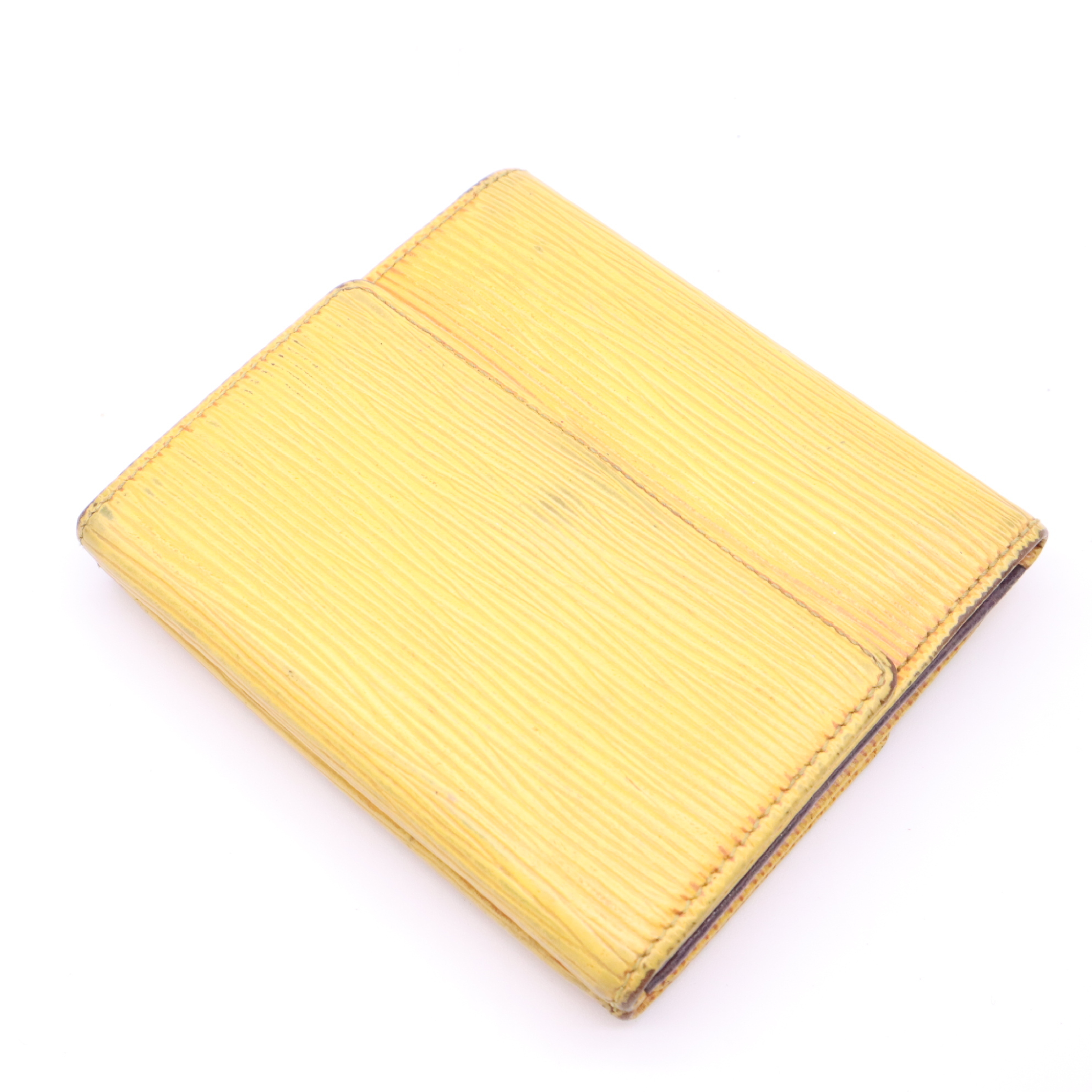 M63489 Epi Portemonnaie Billet Carte Credit Wallet — view 2