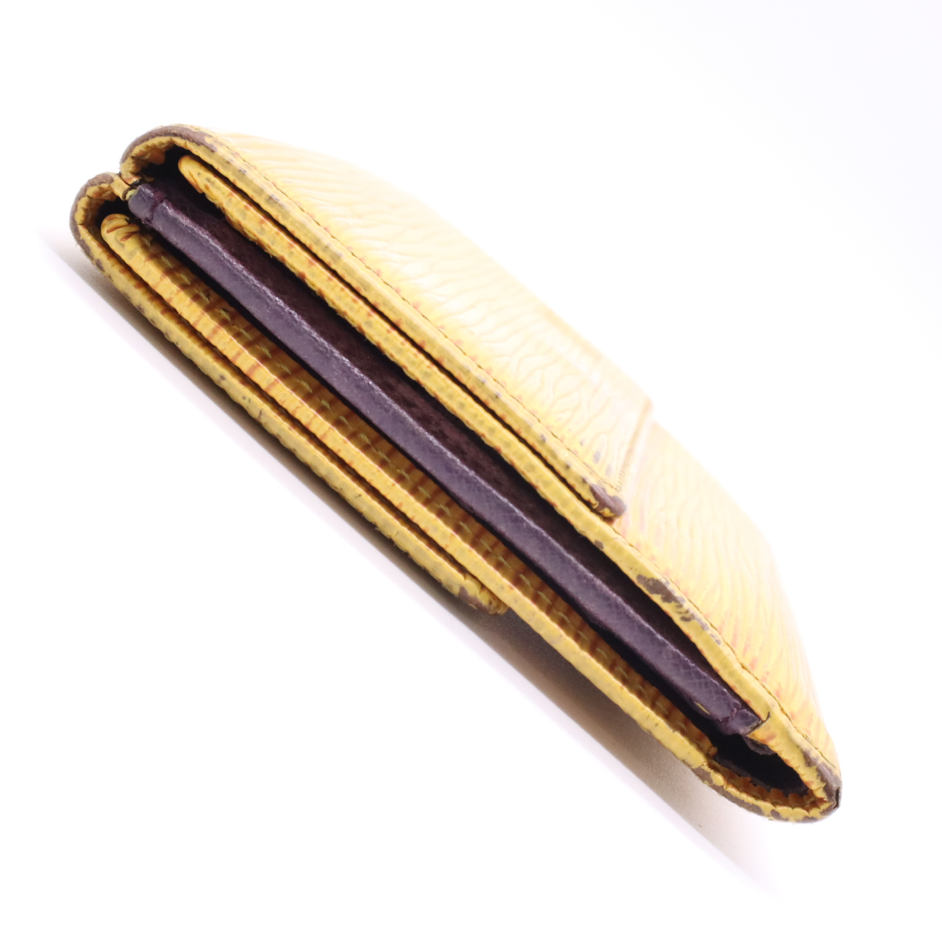 M63489 Epi Portemonnaie Billet Carte Credit Wallet — view 3