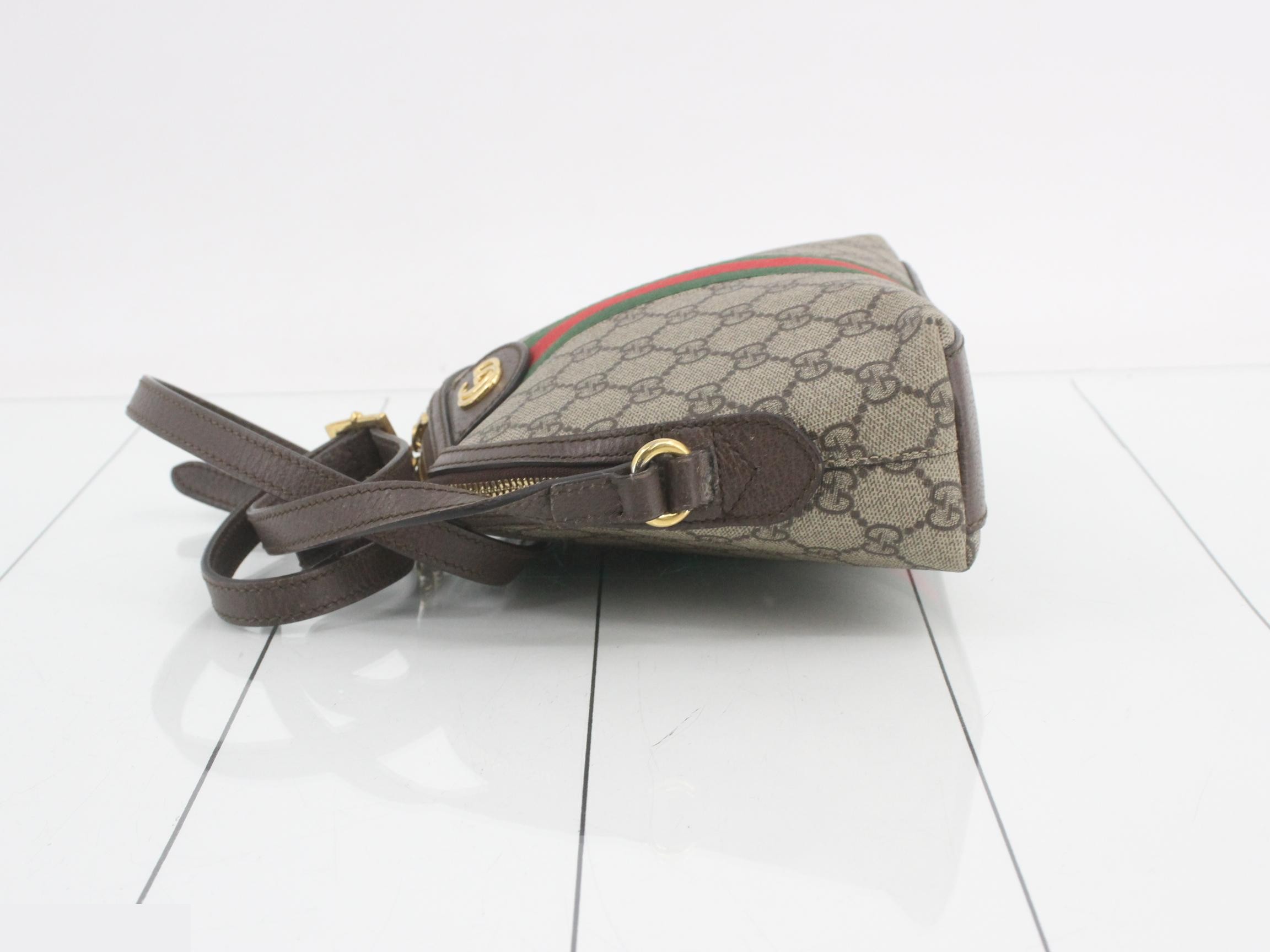Ophidia GG Supreme Shoulder Bag — view 4