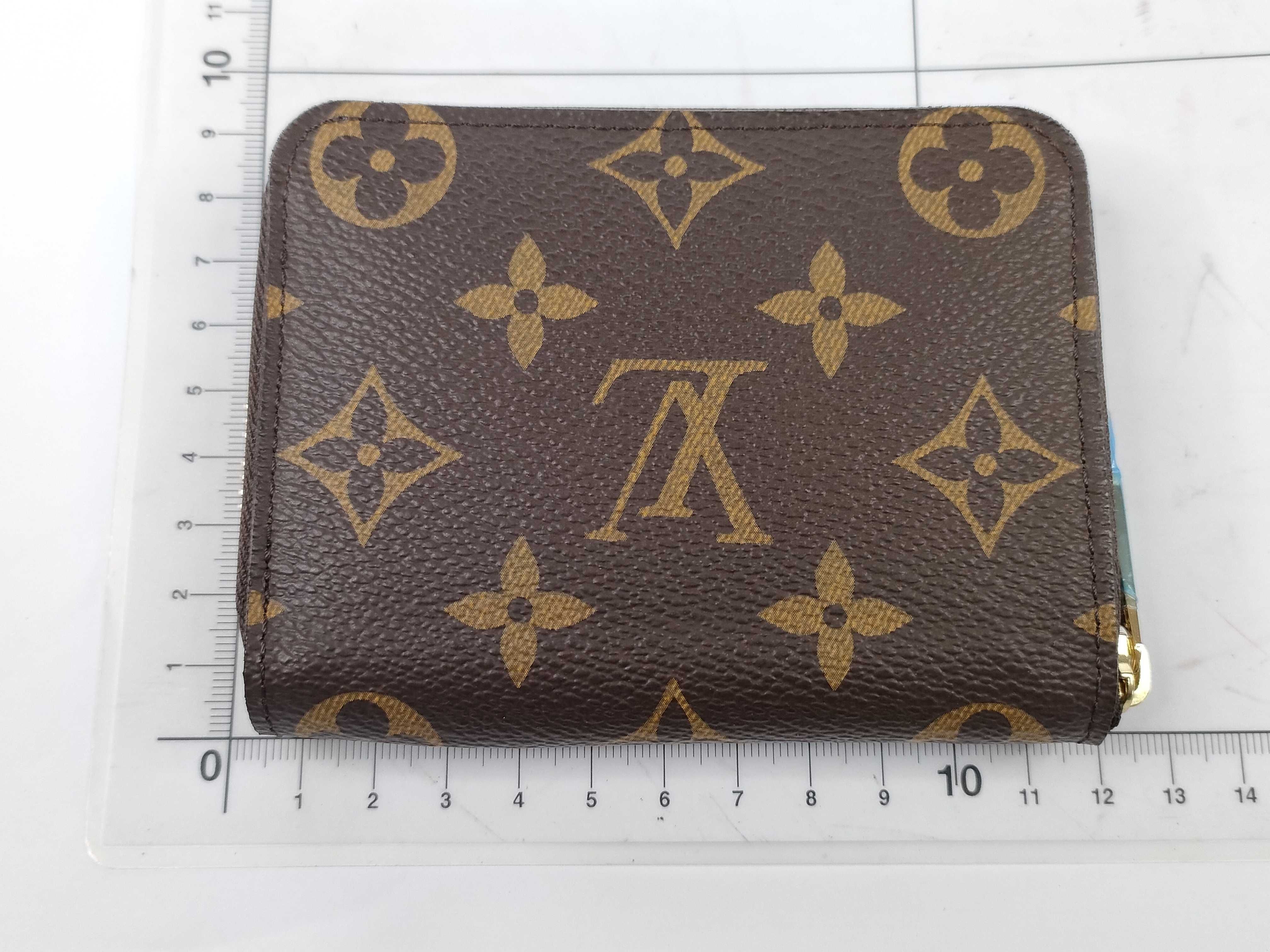 Monogram Vuitton Coin Purse Coin Case — view 2