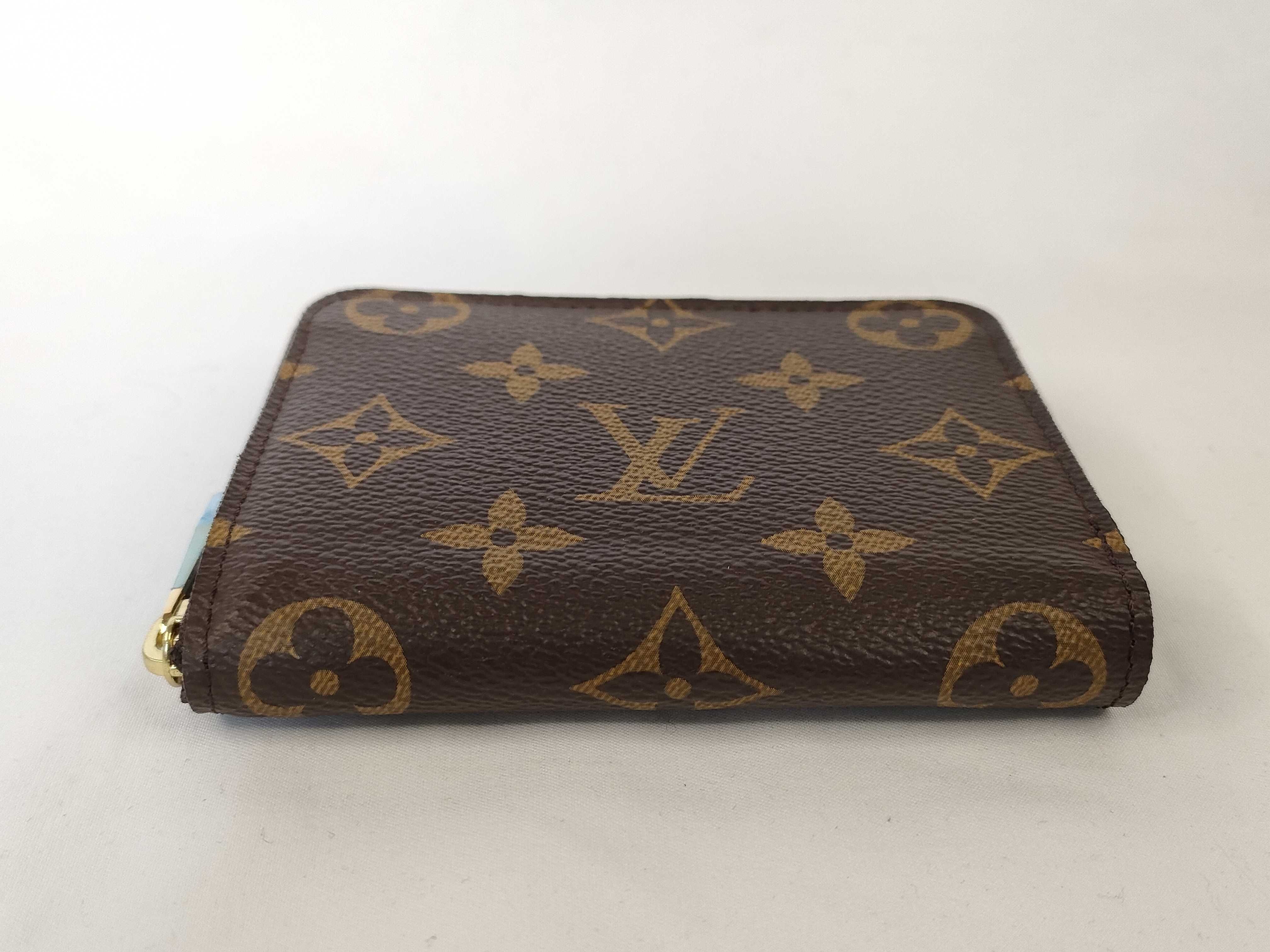Monogram Vuitton Coin Purse Coin Case — view 4