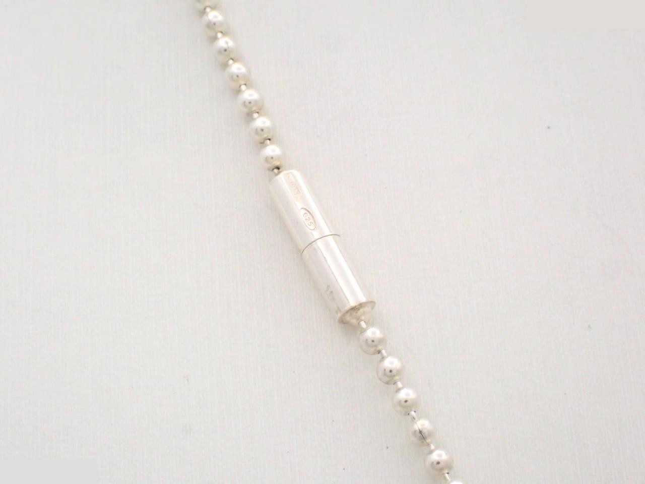 Plate necklace 925/32.8g — view 2