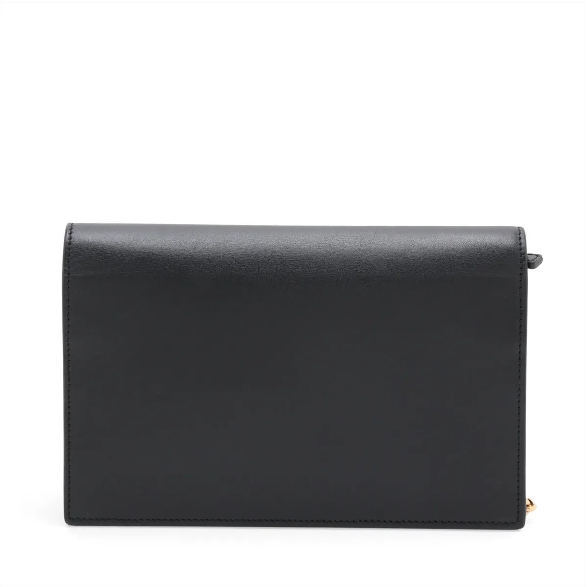 Kate 452159 Leather Chain Wallet Black — view 2