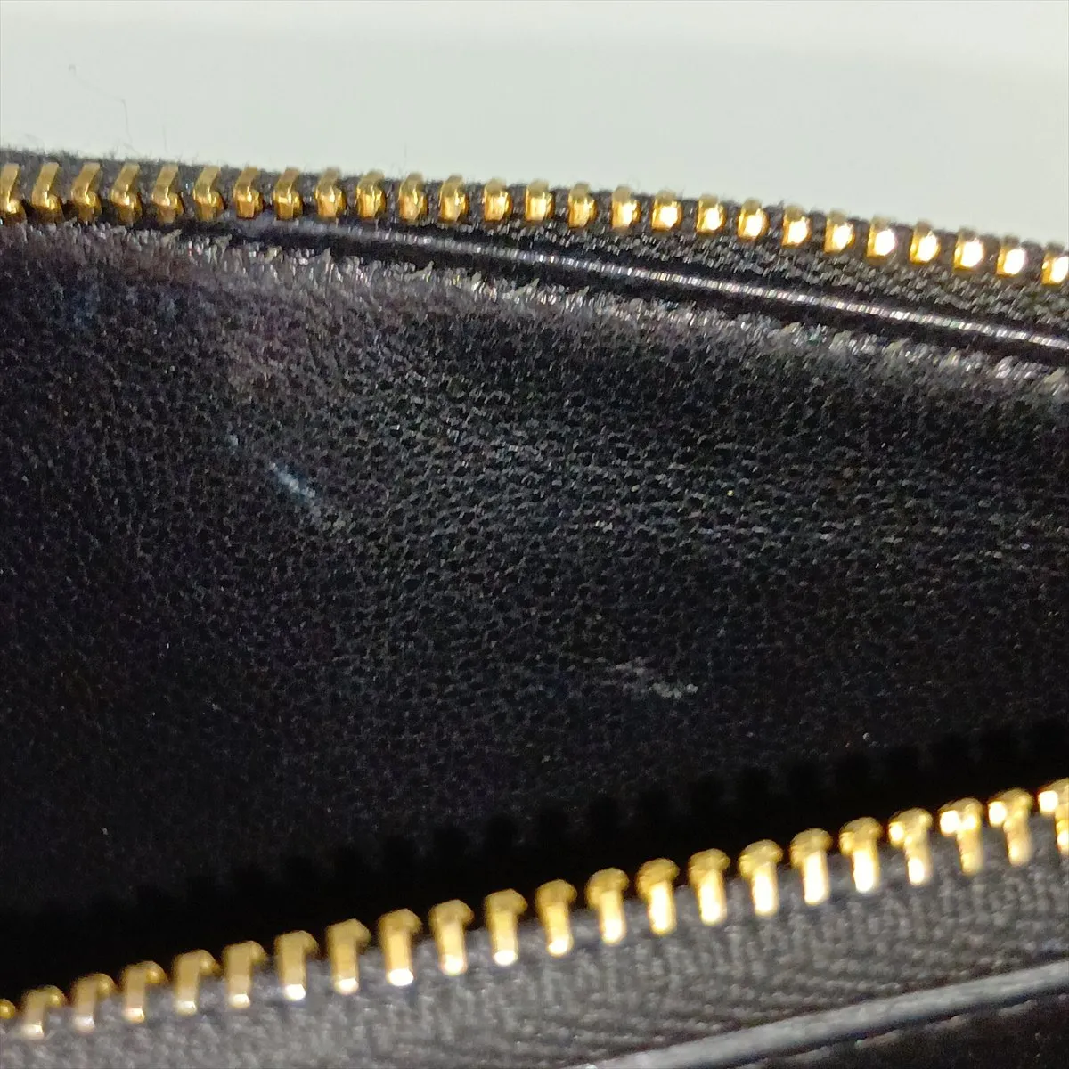 Kate 452159 Leather Chain Wallet Black — view 11
