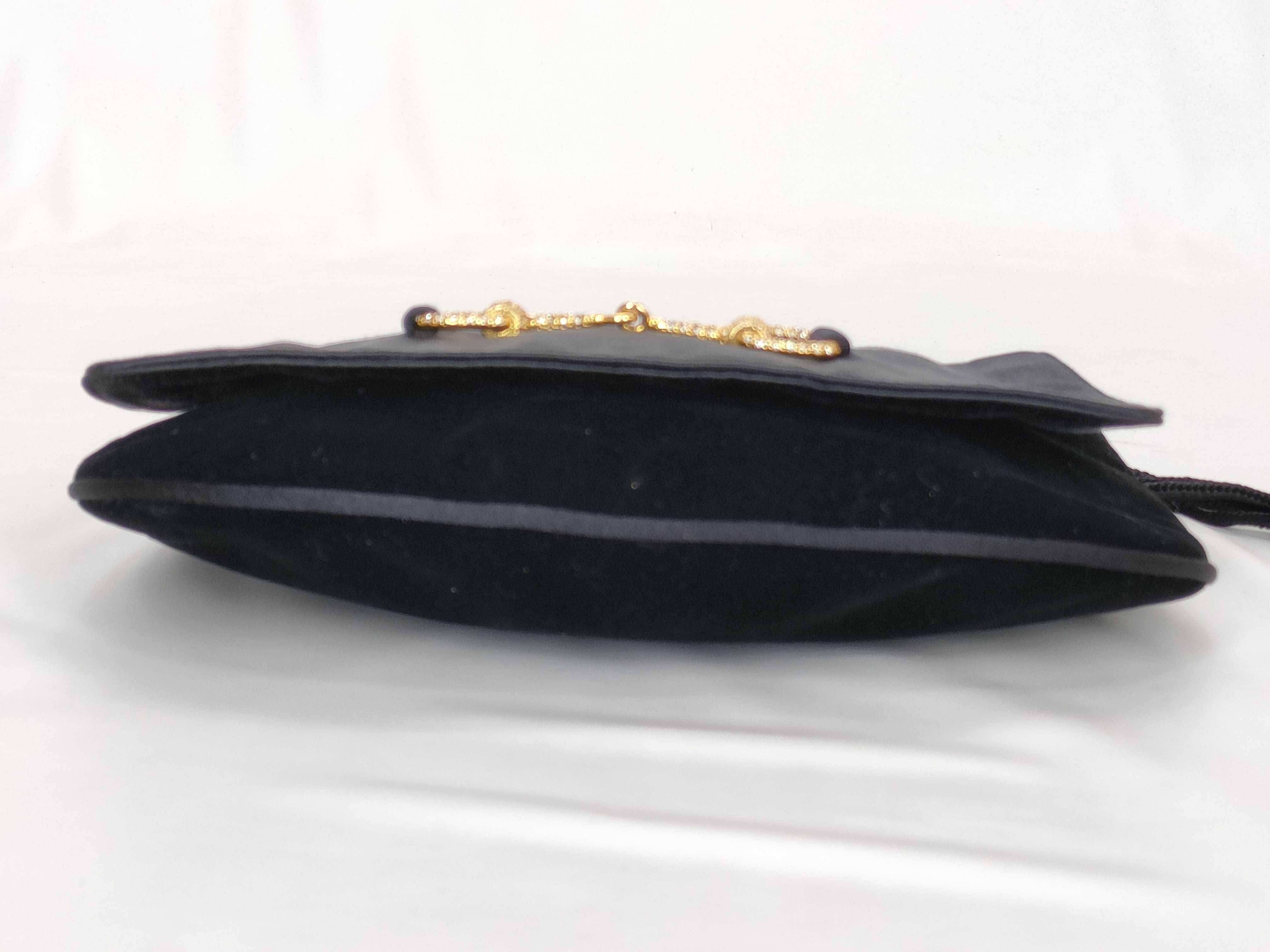 Horsebit Satin Rhinestone Shoulder Bag — view 7