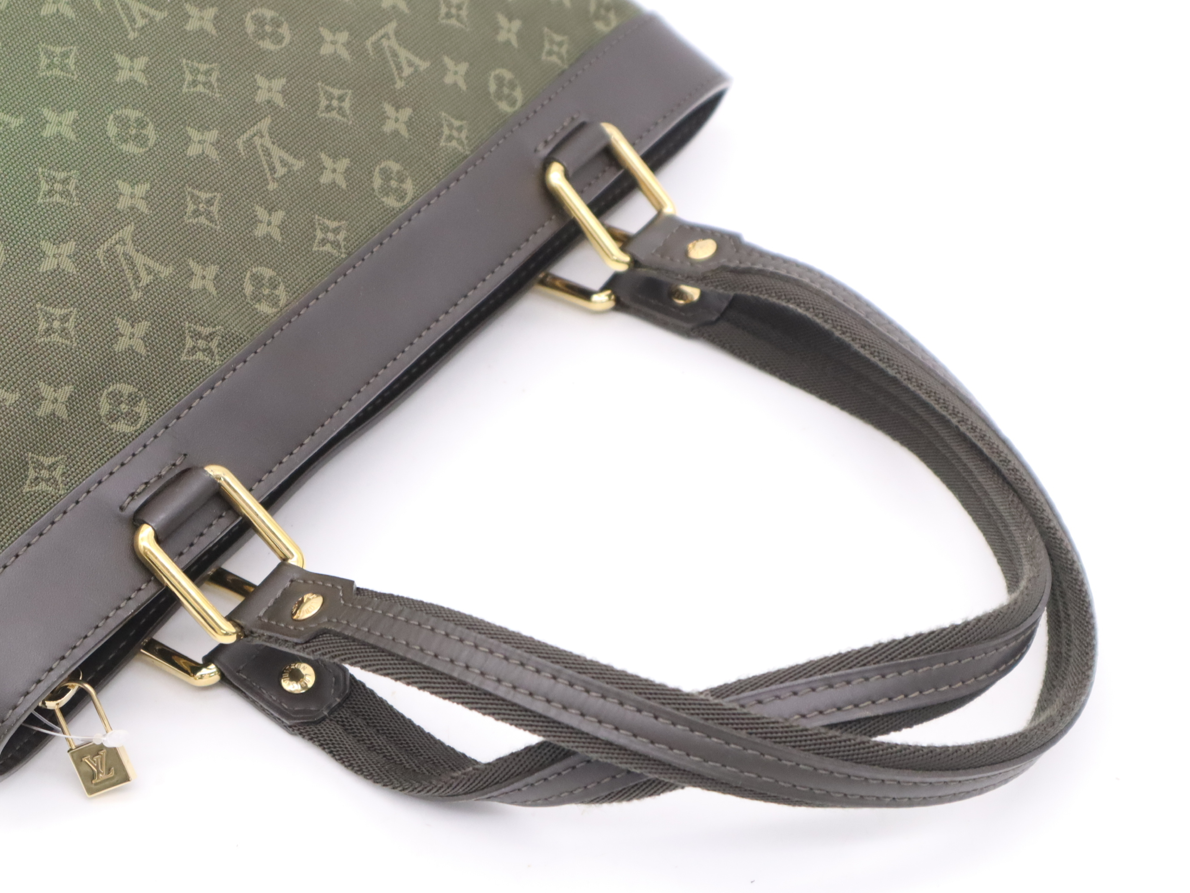 M92682 Monogram Mini Lucille PM Khaki Handbag — view 6