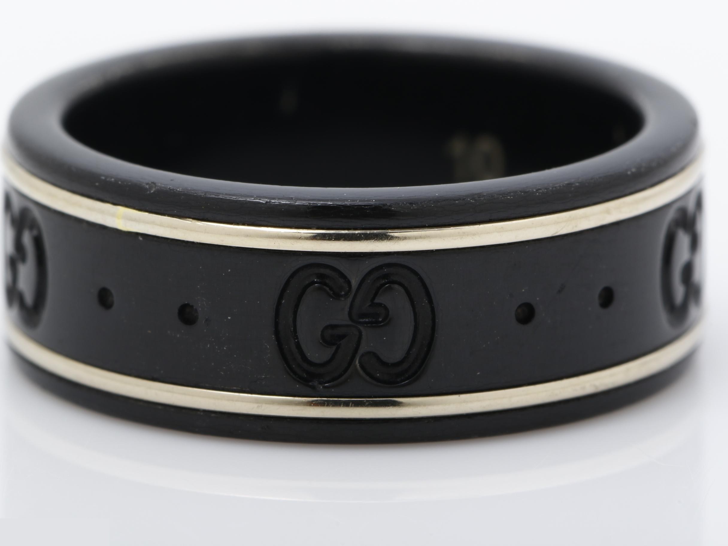 Icon Ring, Ceramic, 2.0g, #10 — view 2