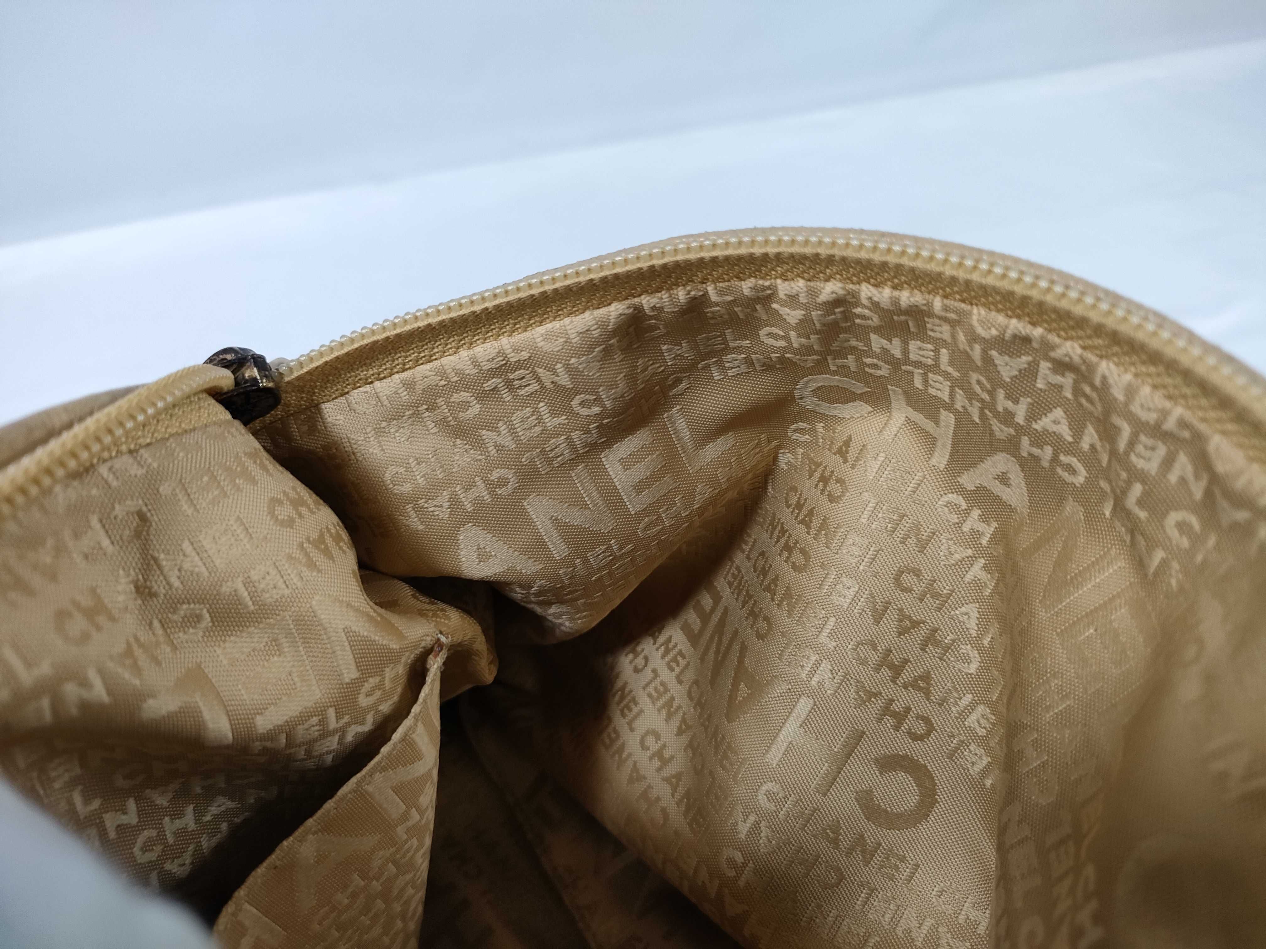 Calfskin One-Handle Tassel Handbag — view 15