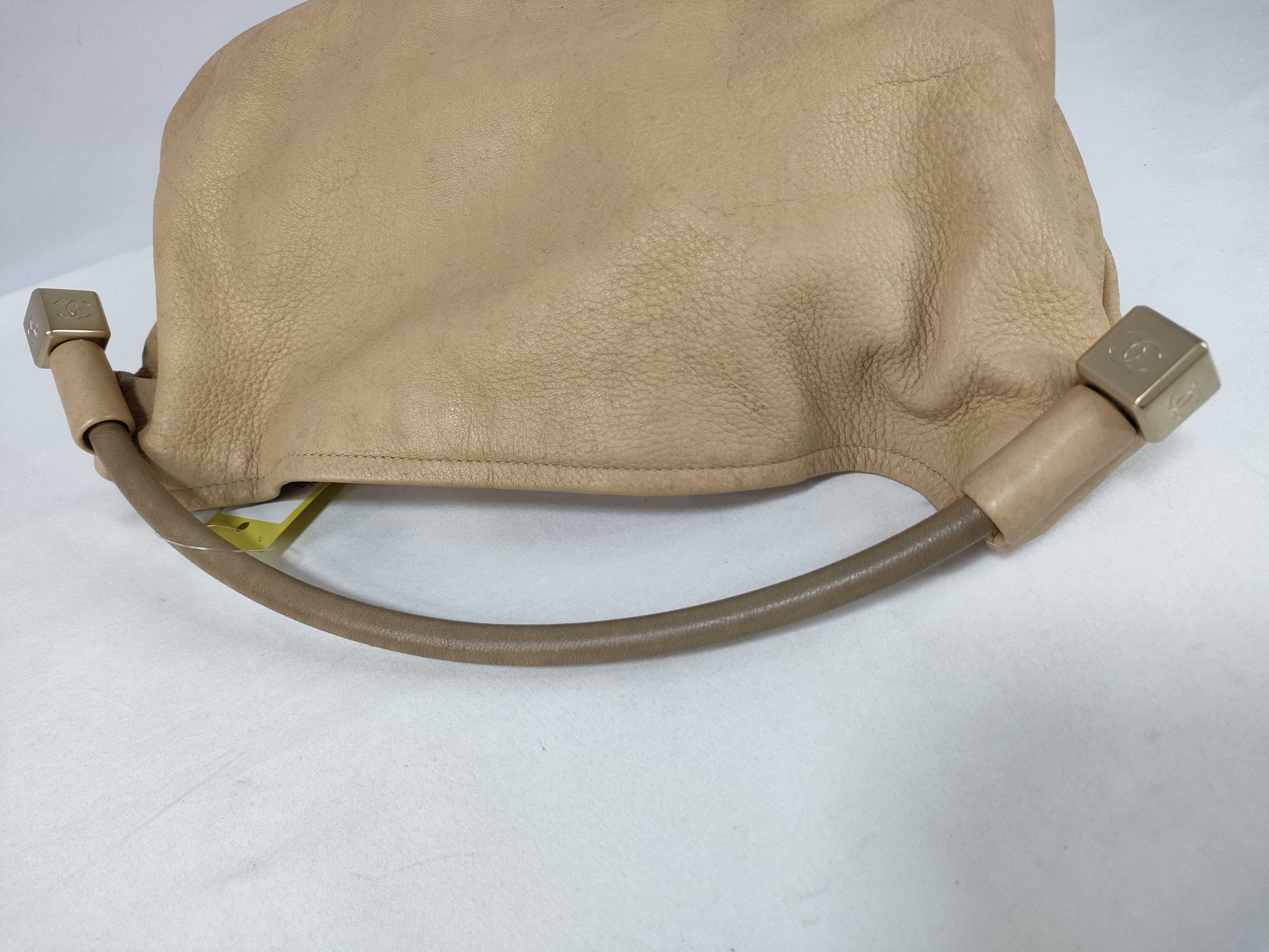 Calfskin One-Handle Tassel Handbag — view 3