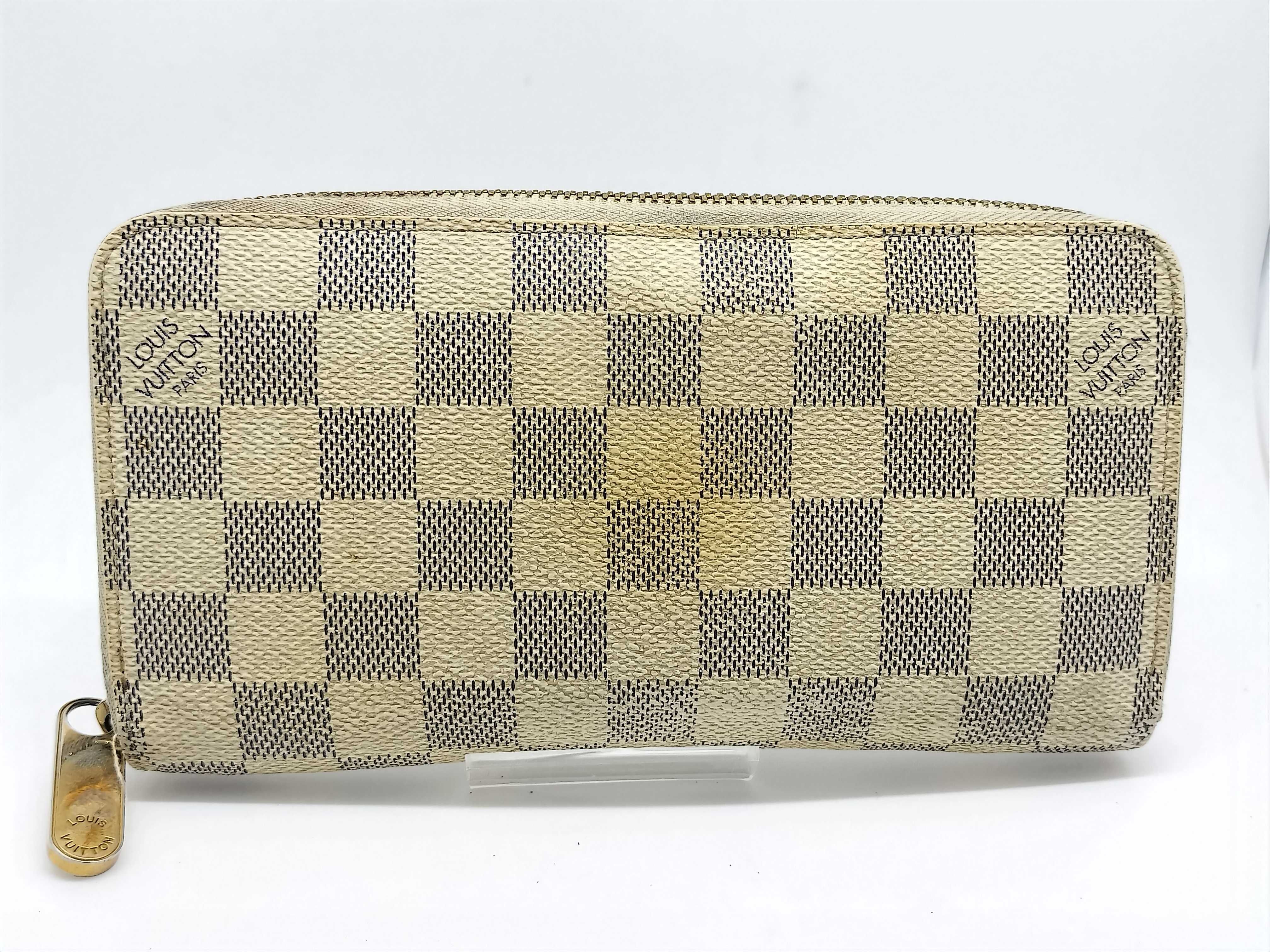 Damier Azur N60019 Zippy Wallet