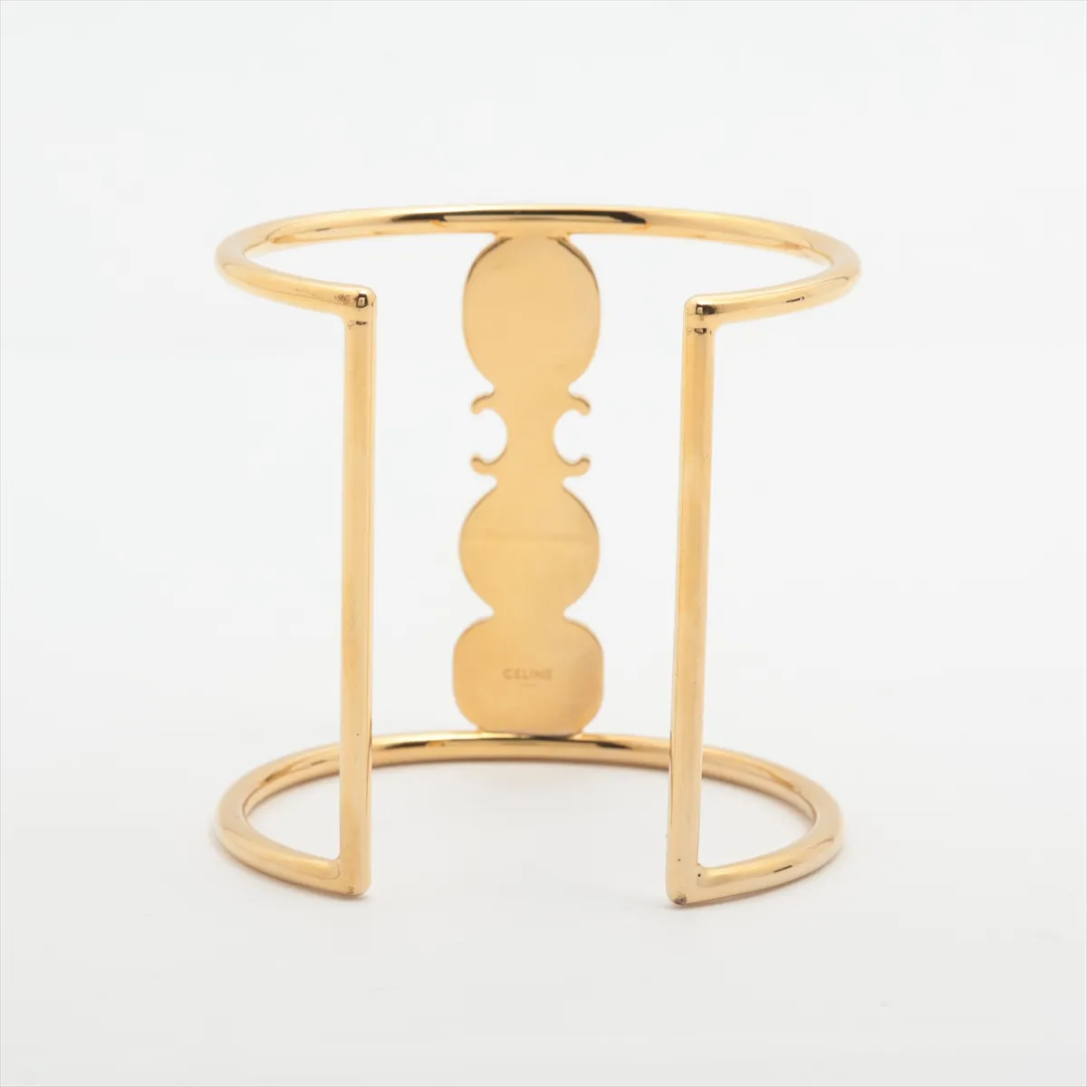 Triomphe Bangle GP x Colored Stone Gold Thread — view 2