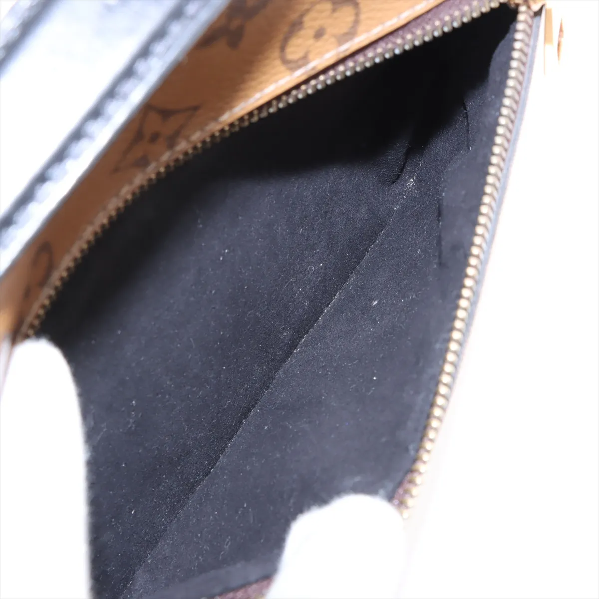 Monogram Reverse Pochette Metis MM M44876 DR0148 Brown RFID Reactive — view 11