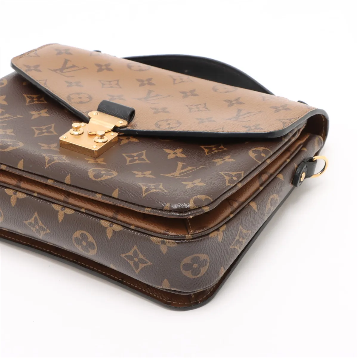 Monogram Reverse Pochette Metis MM M44876 DR0148 Brown RFID Reactive — view 3