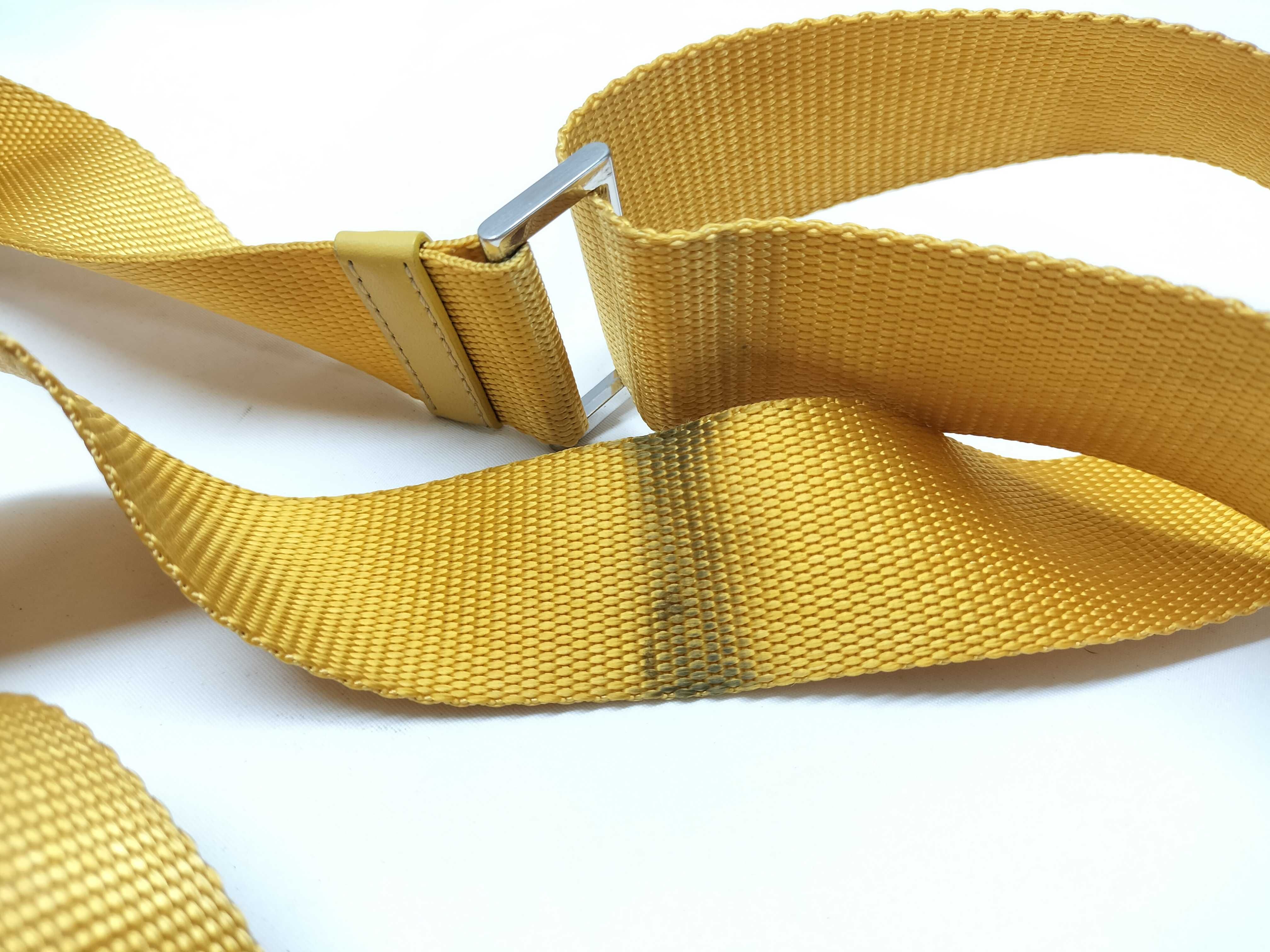 Nylon Backpack, Yellow, Shoulder Bag — view 9