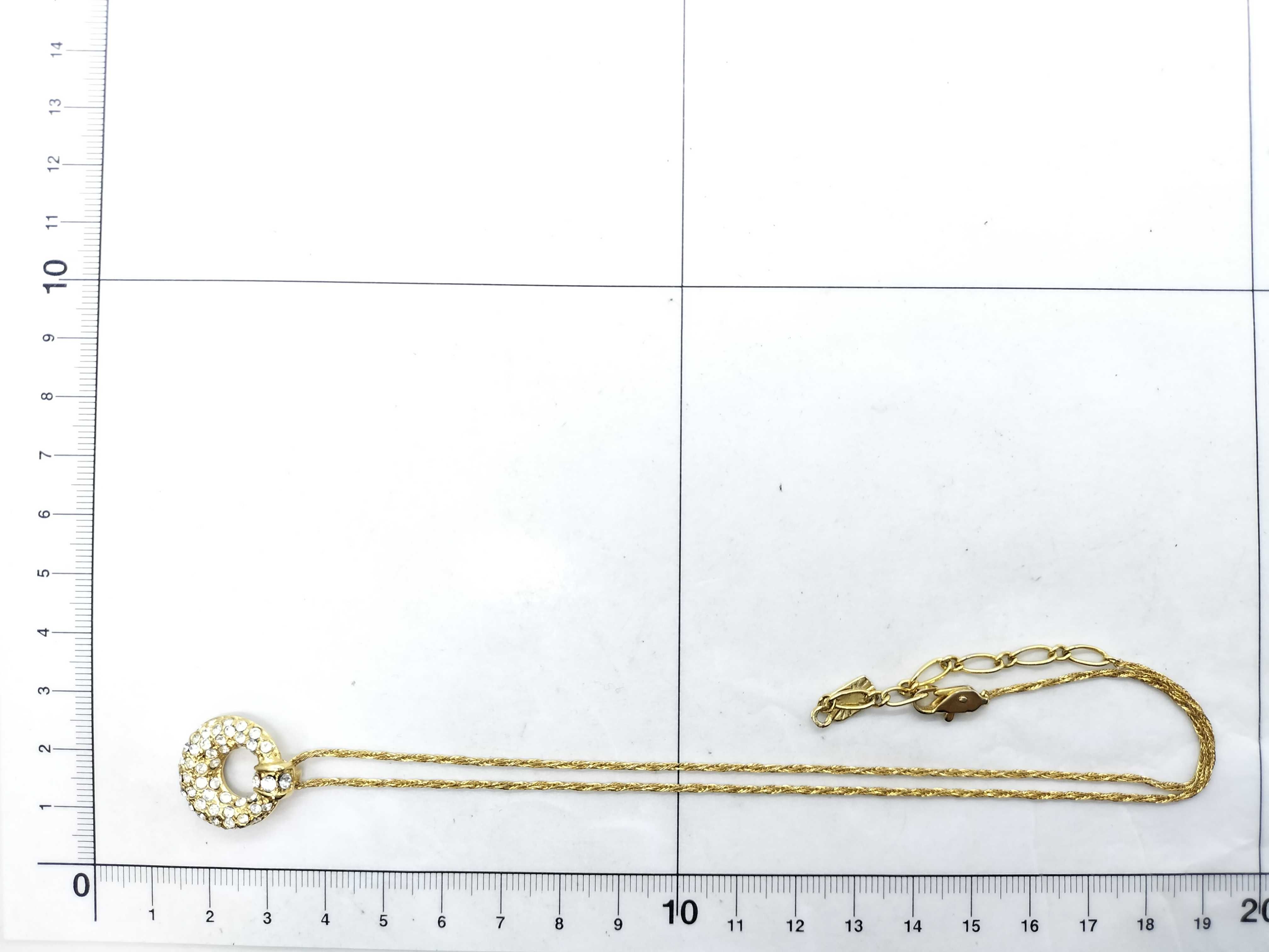 Gold Necklace with Colored Stones — view 6