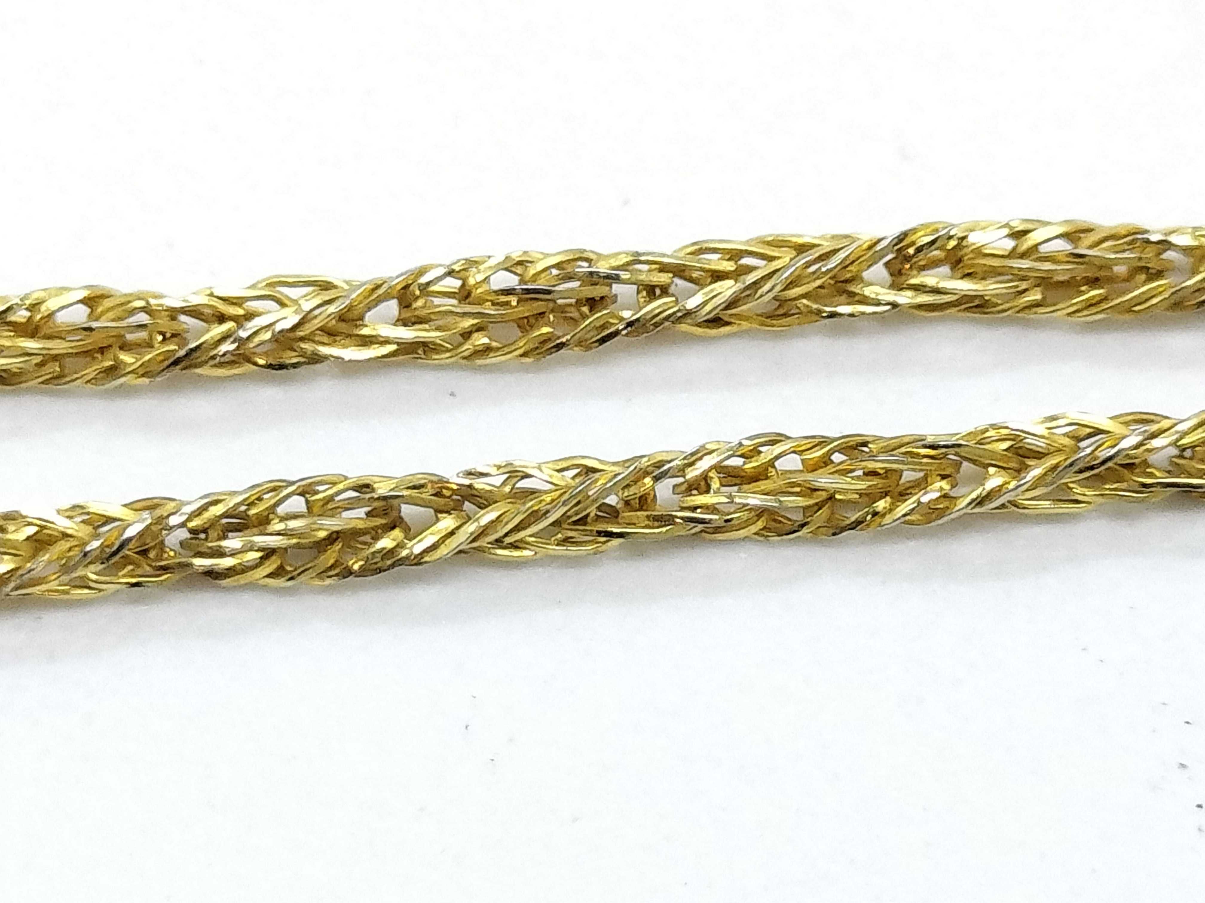 Gold Necklace with Colored Stones — view 8