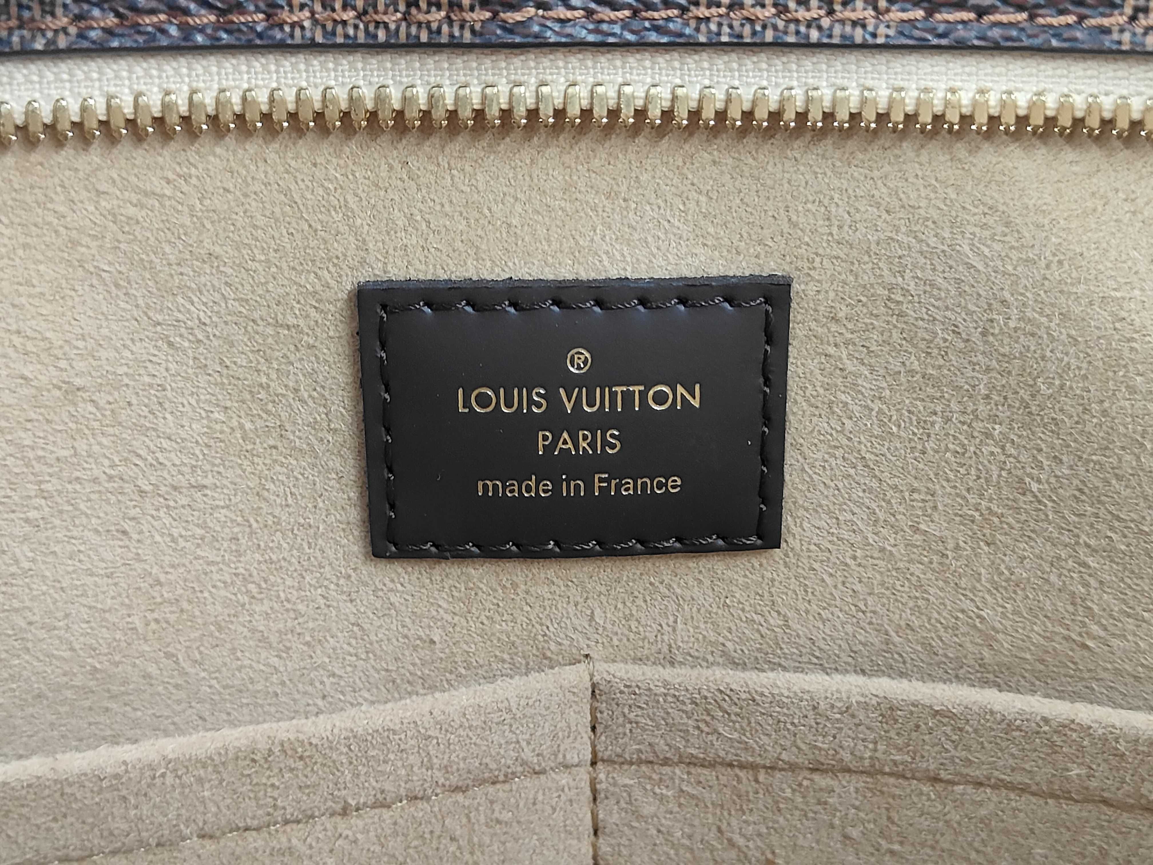 Damier jersey tote bag — view 9
