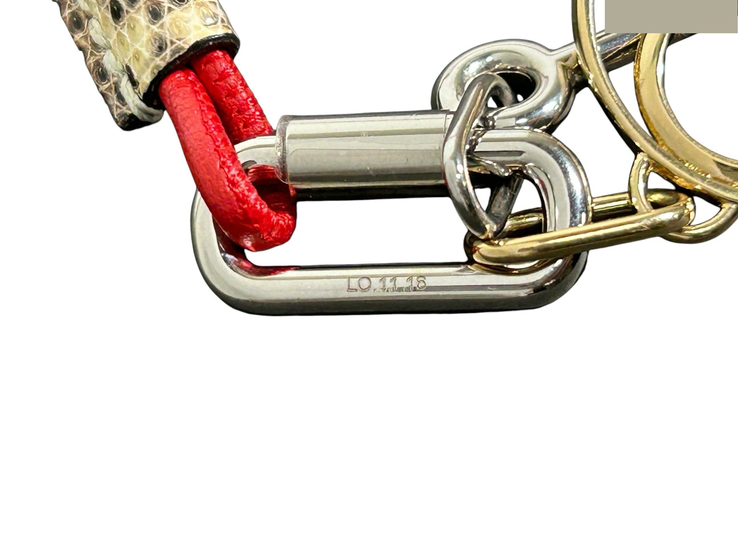 necklace, Curiosité, key eye design, cord approximately 66cm. — view 7