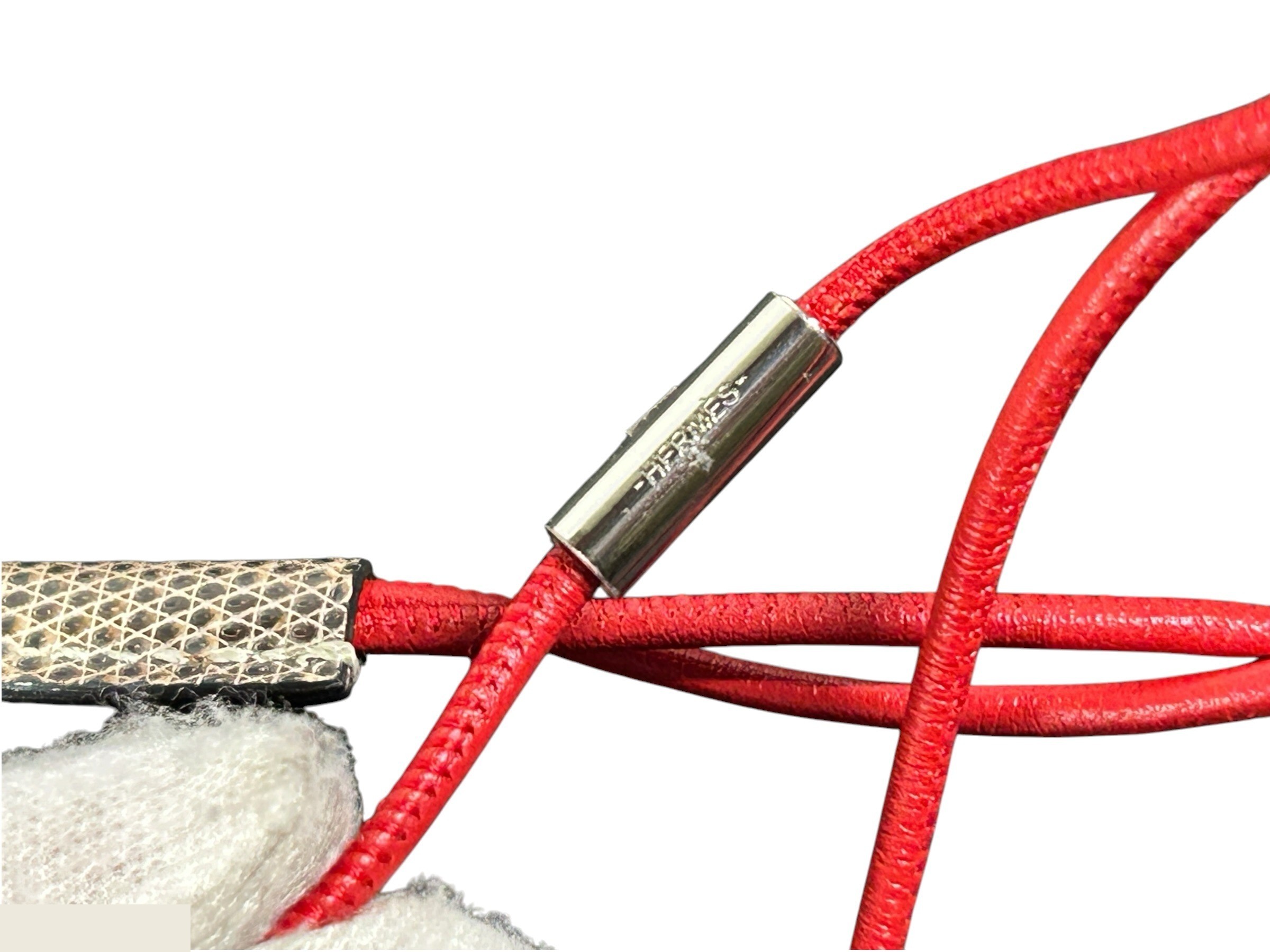 necklace, Curiosité, key eye design, cord approximately 66cm. — view 8