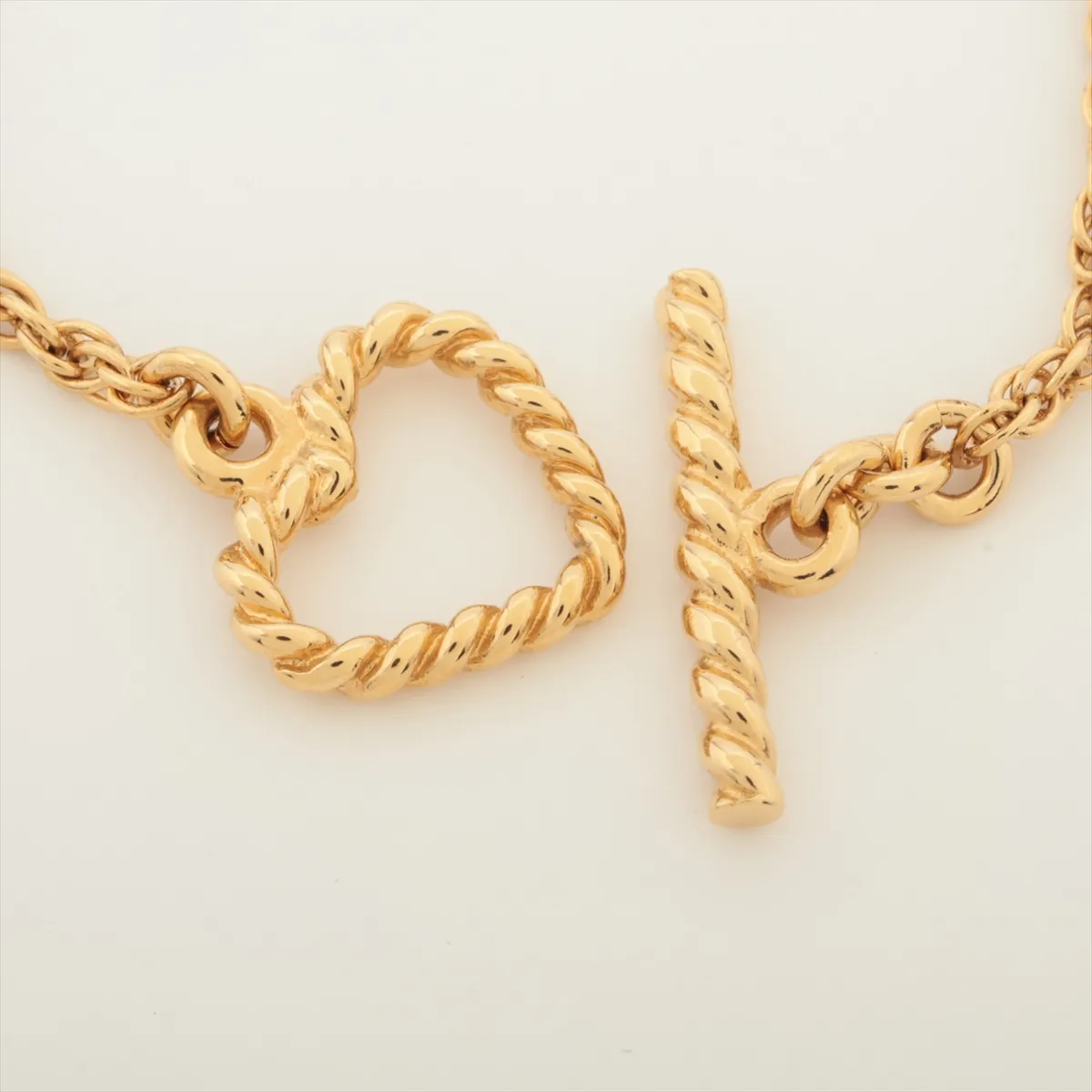 M65824 Brassless Sweet Heart in My Heart Bracelet GP Gold — view 4