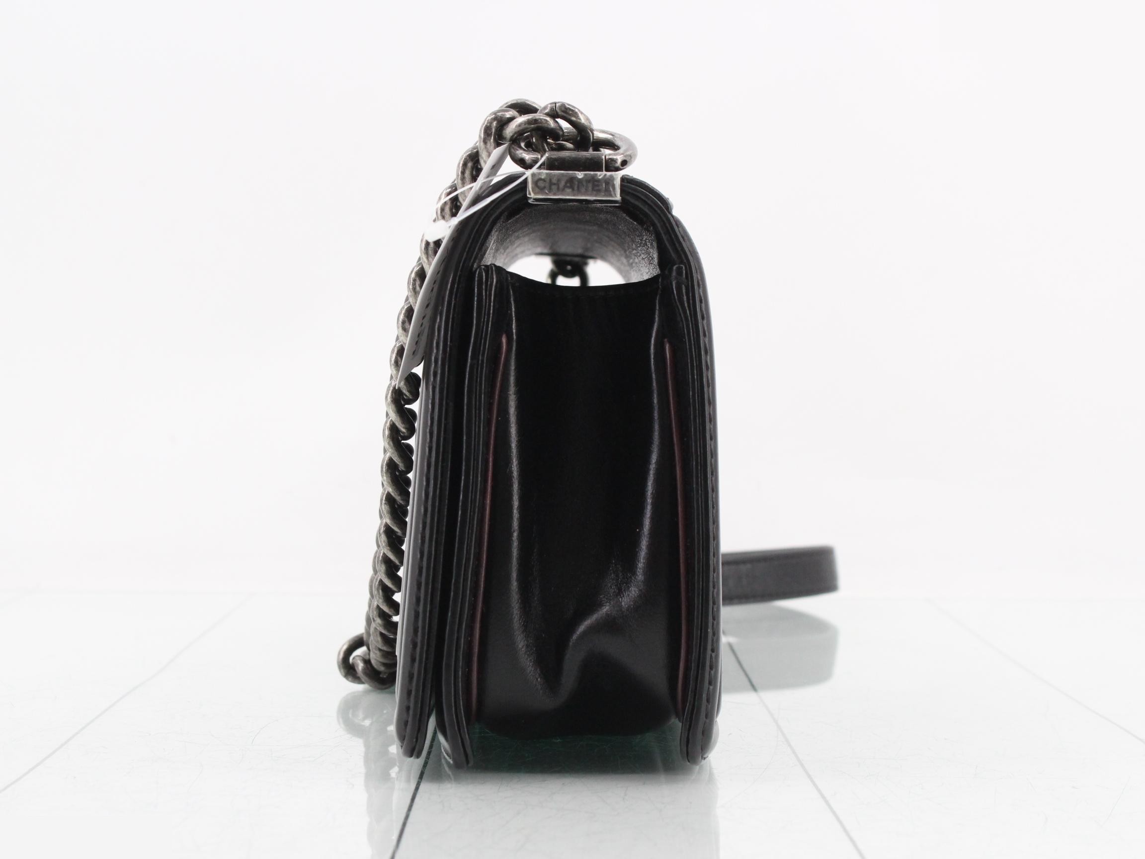 BOY CHANEL Calfskin Shoulder Bag — view 3