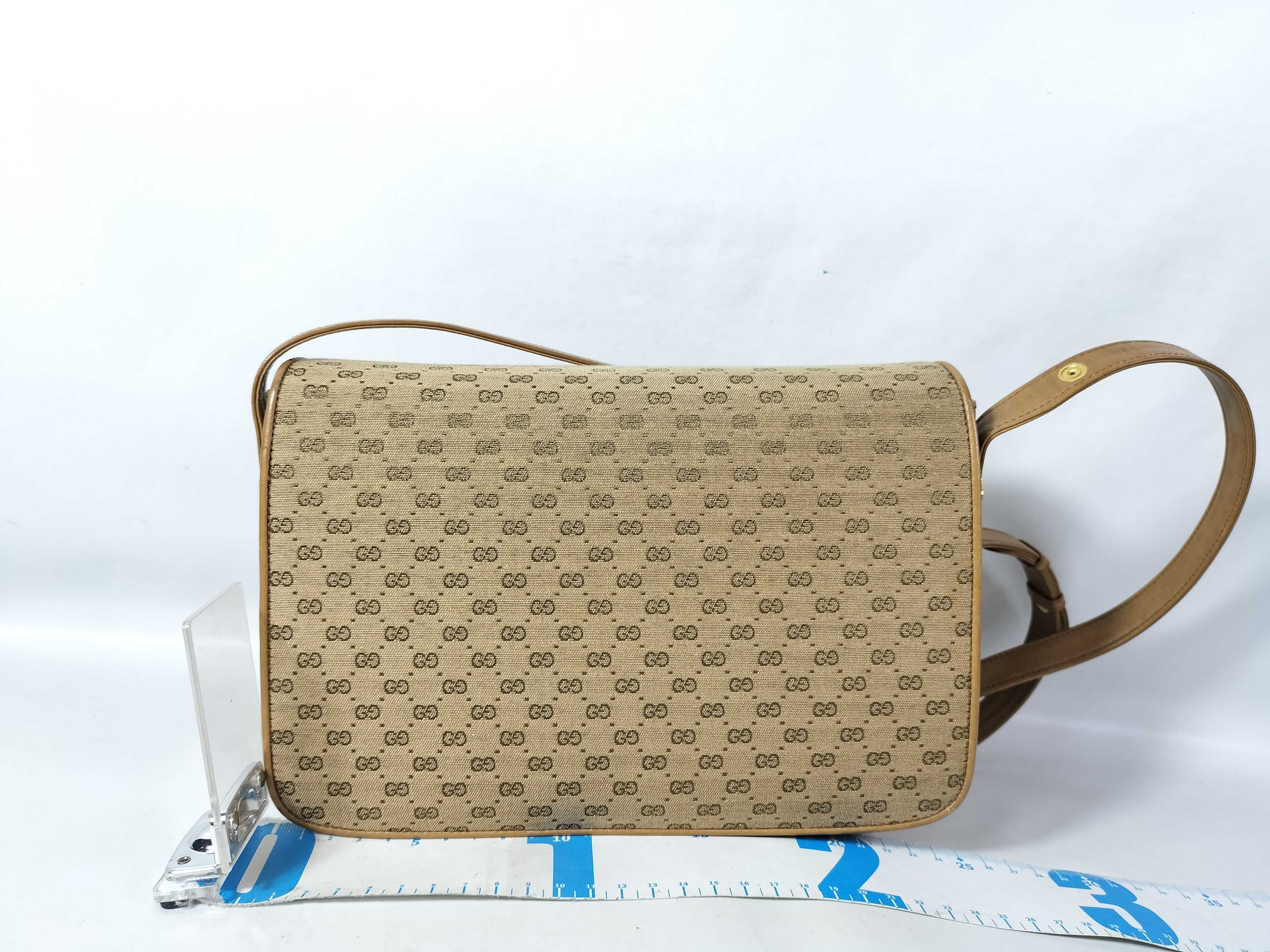 Shoulder Bag, Old Gucci Micro GG Pattern Shoulder Bag — view 2