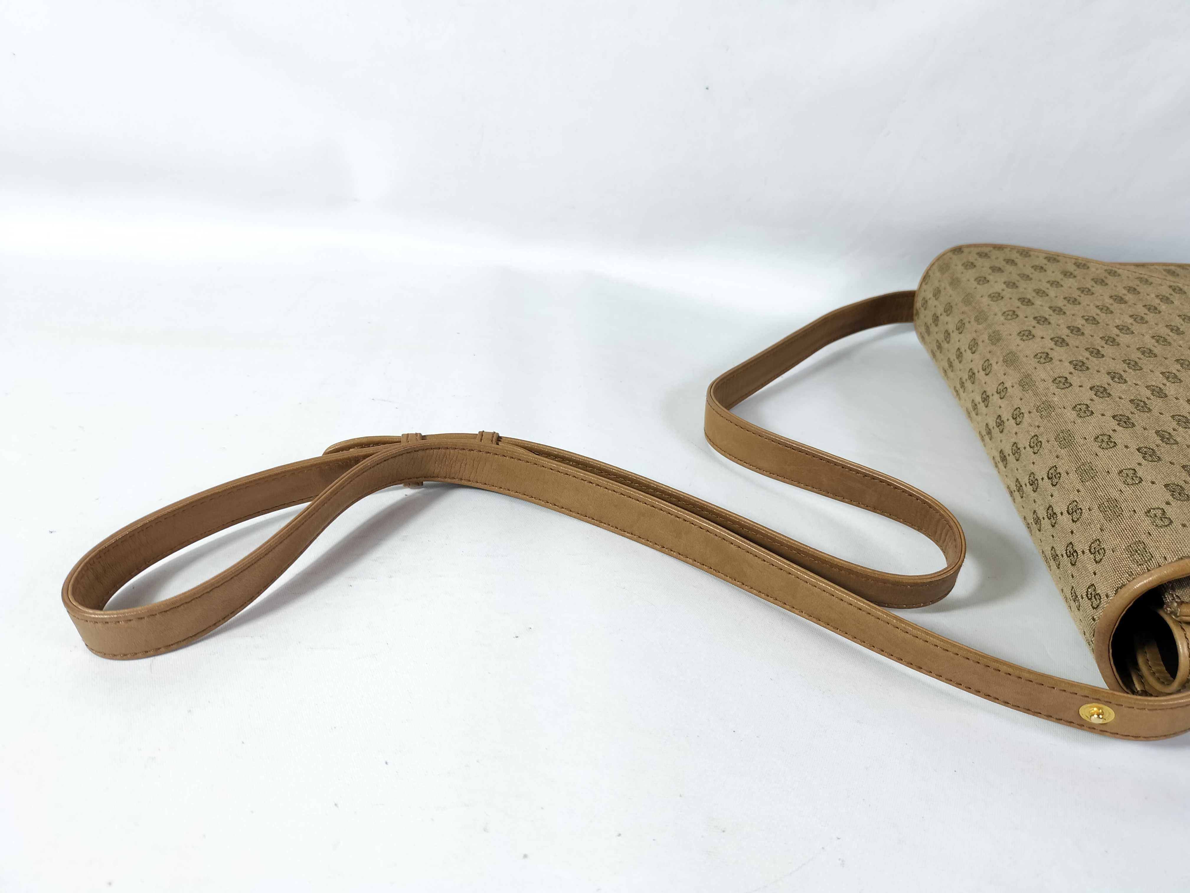 Shoulder Bag, Old Gucci Micro GG Pattern Shoulder Bag — view 3