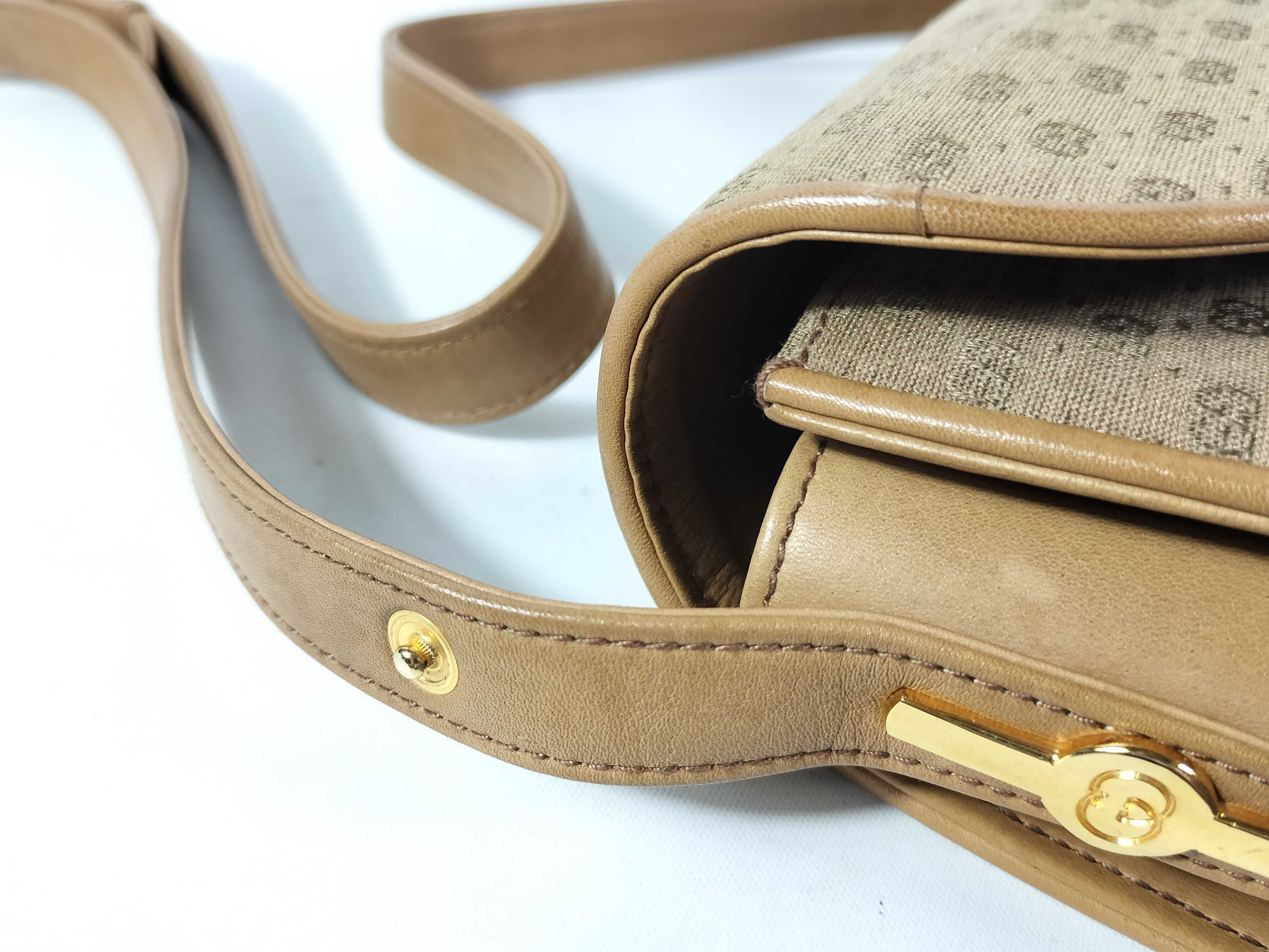 Shoulder Bag, Old Gucci Micro GG Pattern Shoulder Bag — view 4
