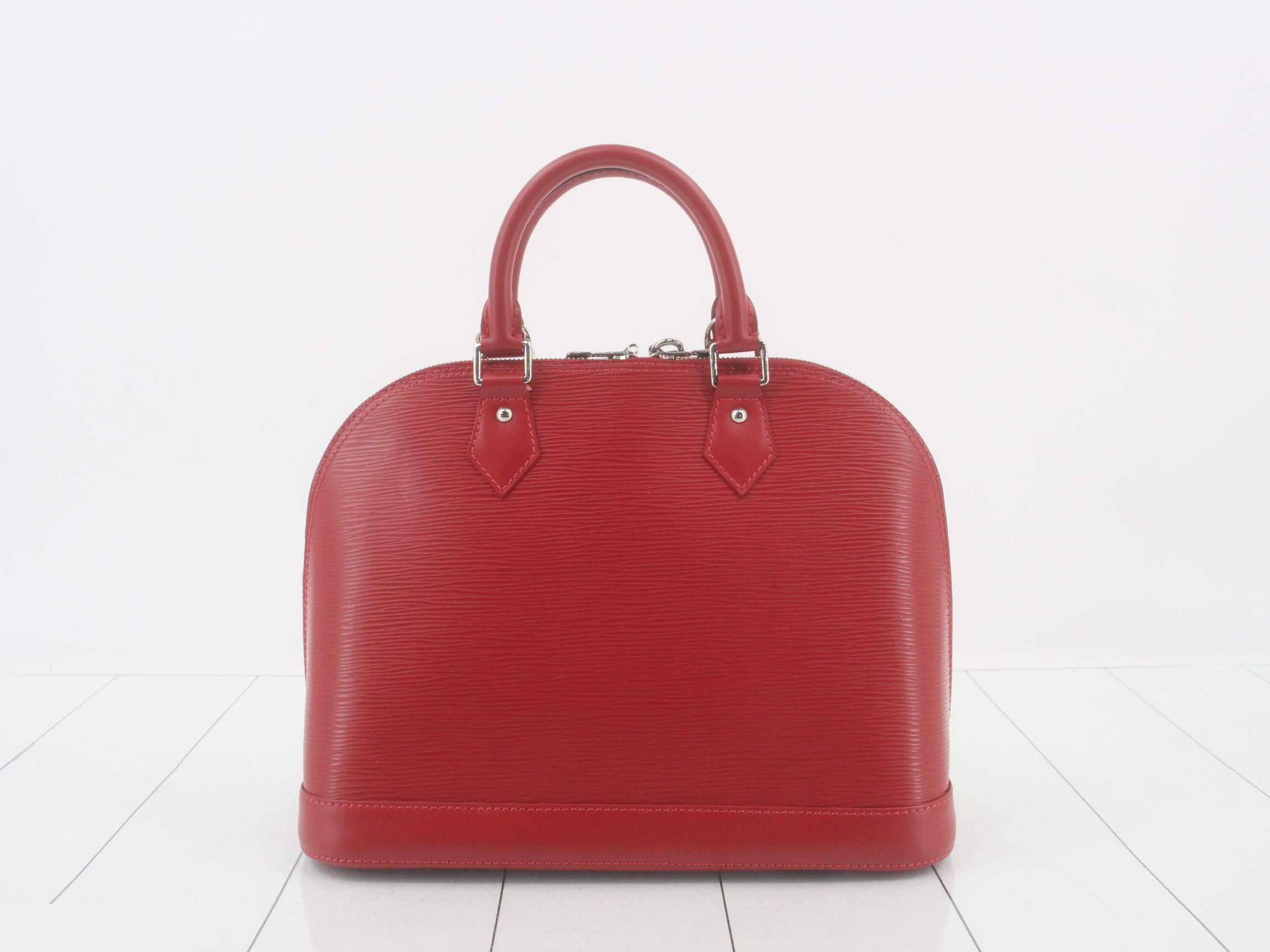 Epi Alma PM Coquelicot Handbag — view 2