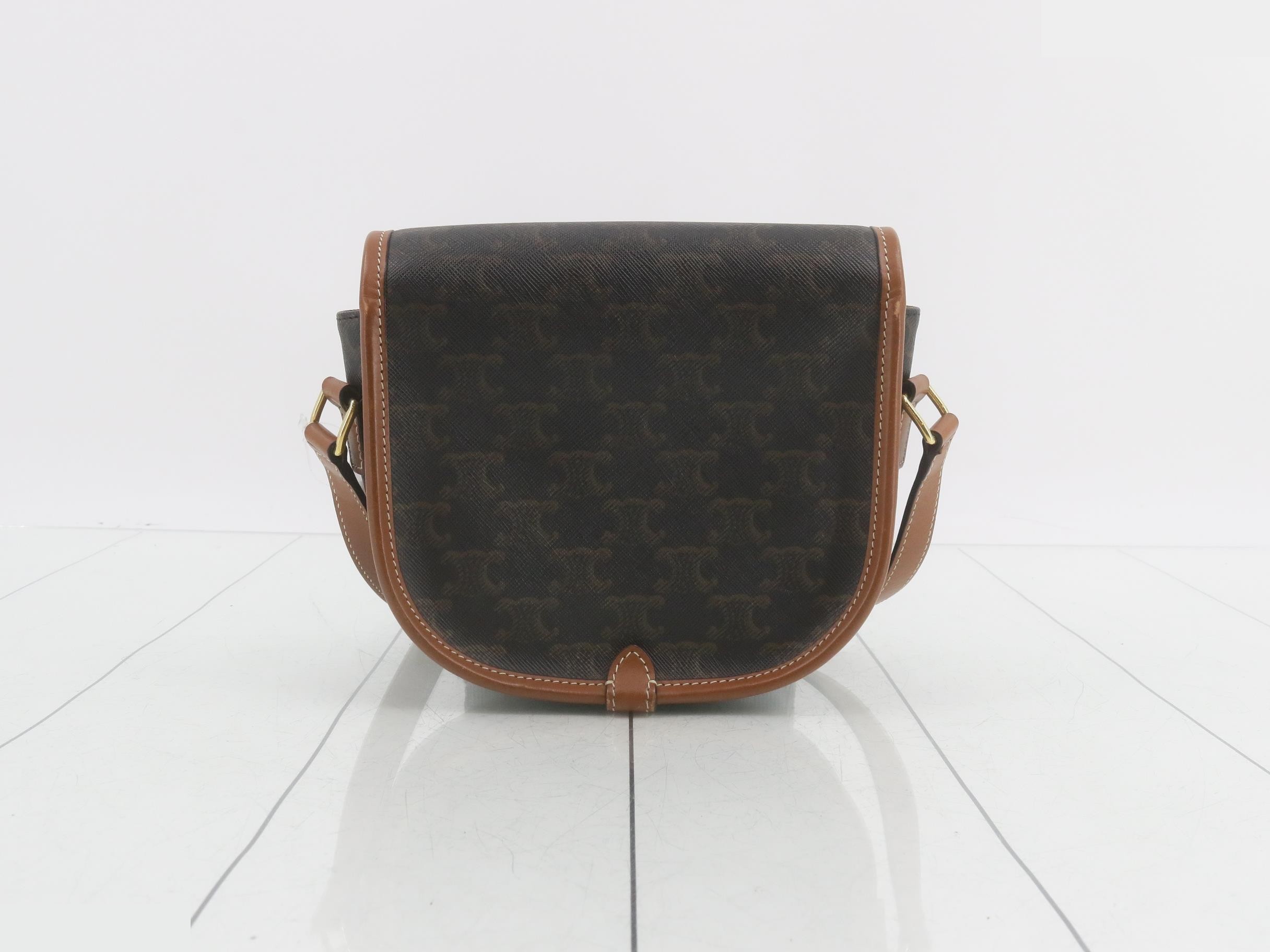 Triomphe canvas shoulder bag — view 2