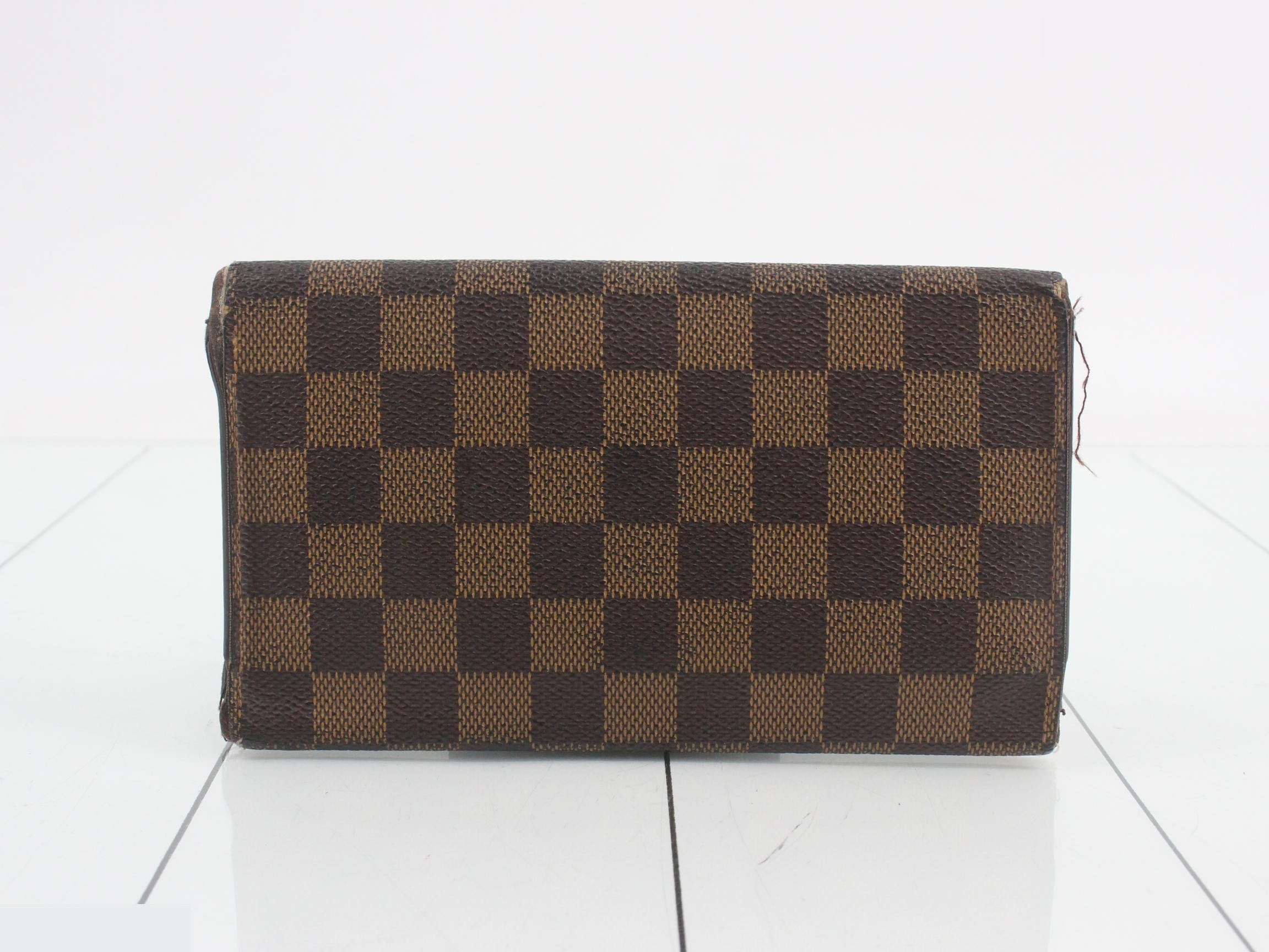Damier Portefeuille International Long Wallet — view 2
