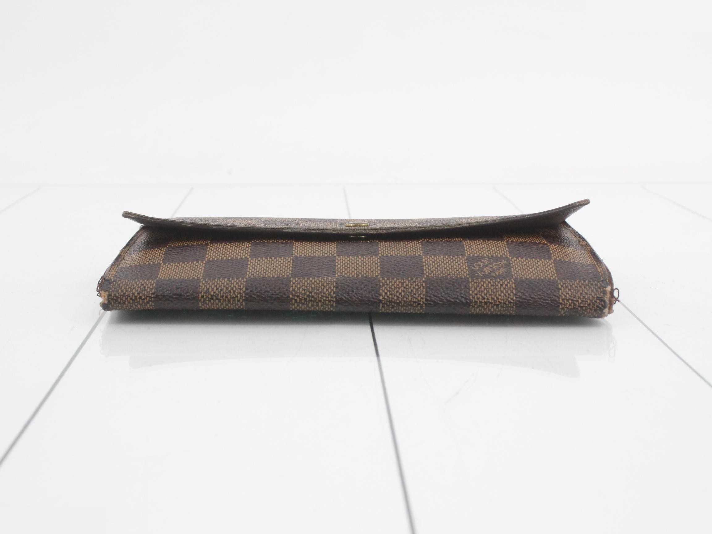 Damier Portefeuille International Long Wallet — view 3