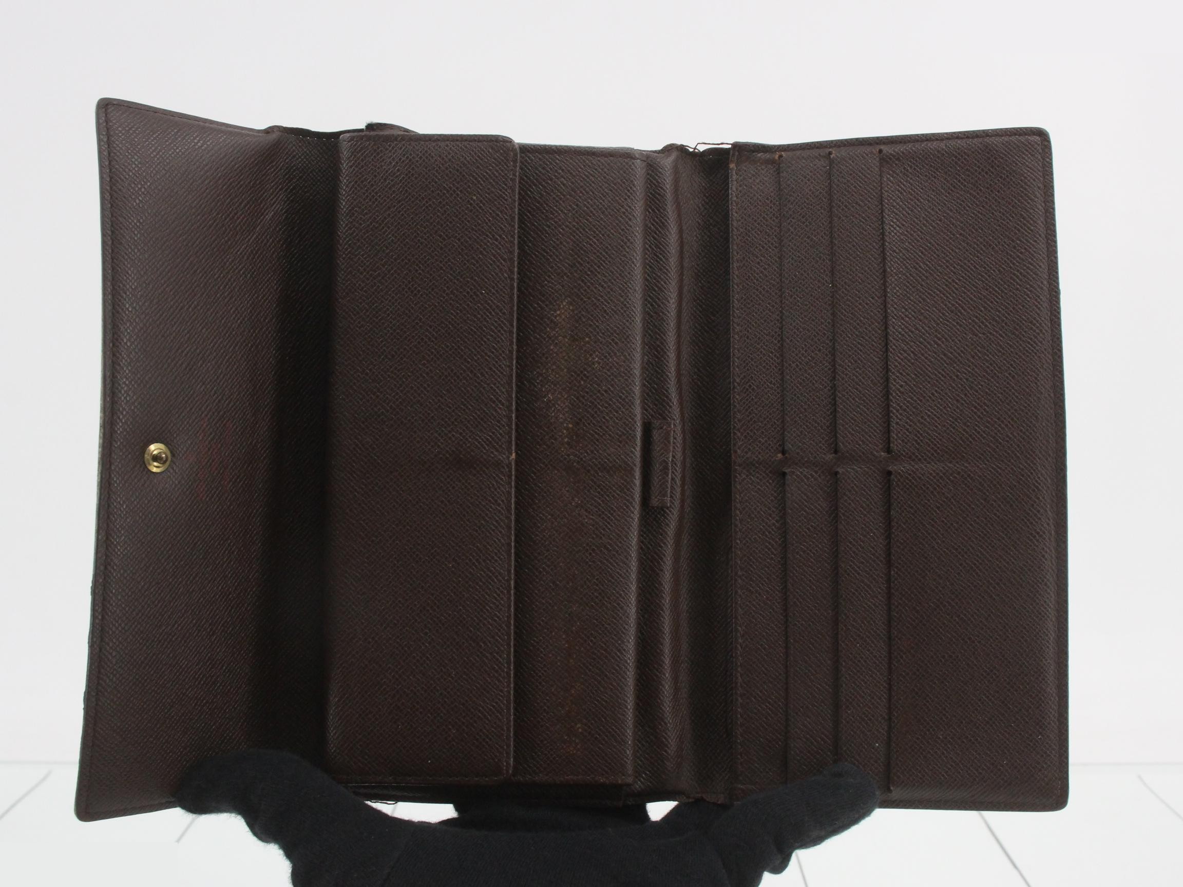 Damier Portefeuille International Long Wallet — view 4