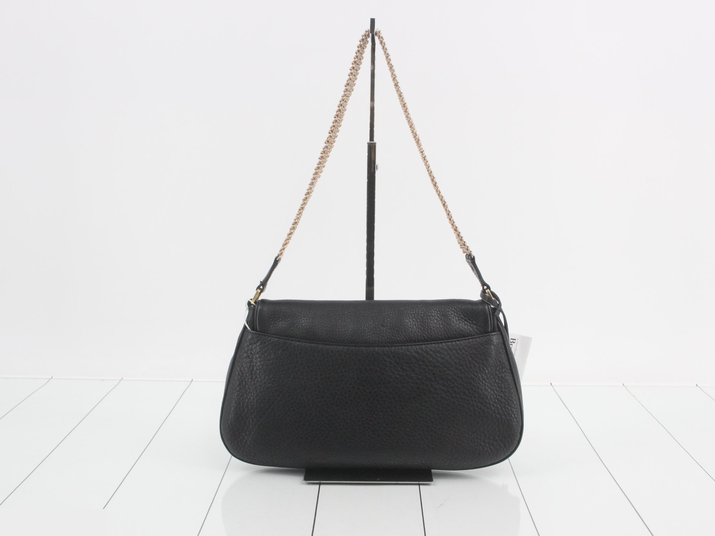 Logo Chain Shoulder Handbag — view 2