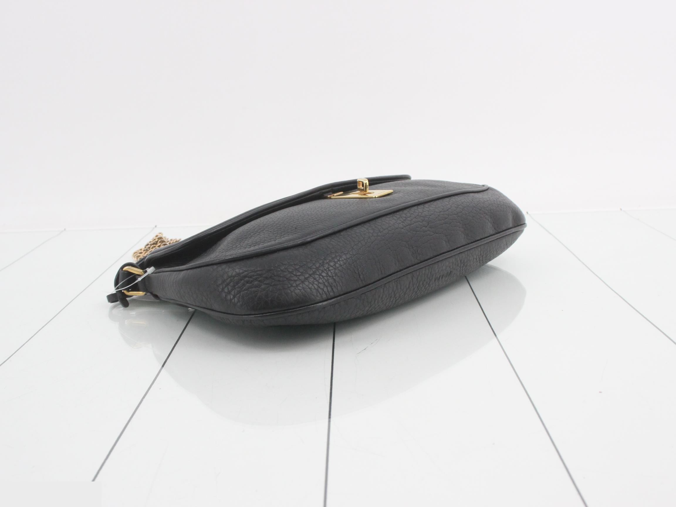 Logo Chain Shoulder Handbag — view 5