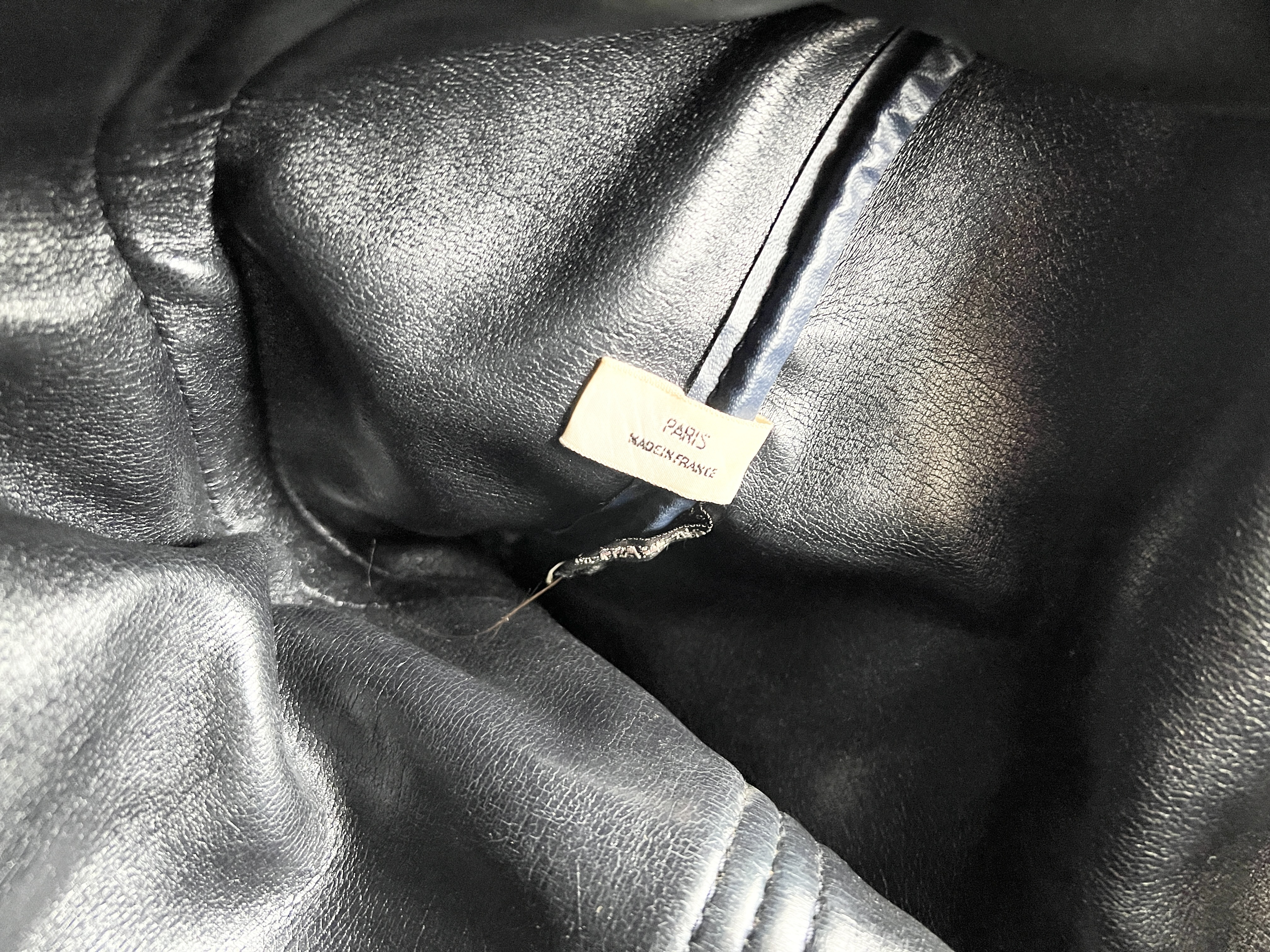 Trotter Oblique Canvas Leather Handbag Boston Bag — view 7