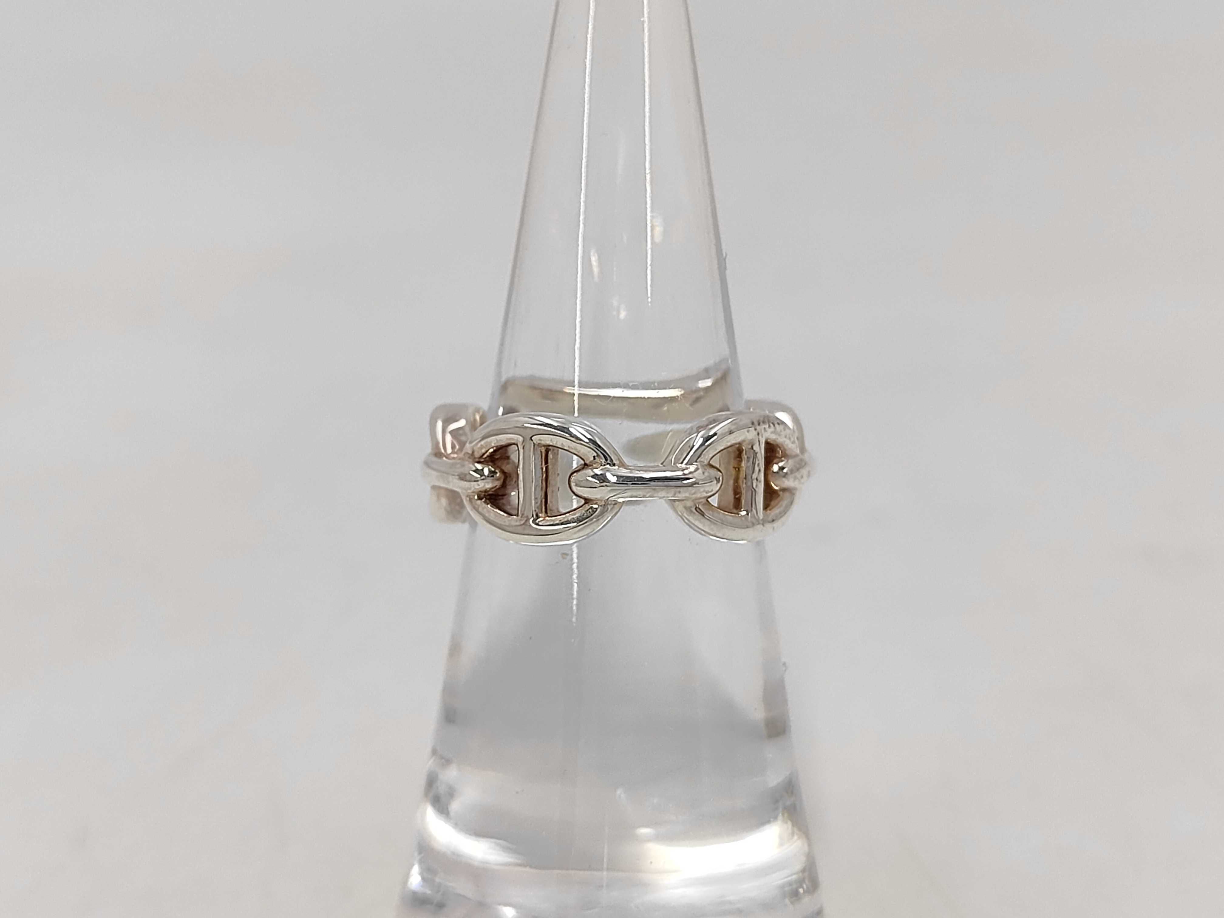 Chaine d'Ancre Enchainée Ring, Ag925, 5.6g, #51, 25AJ109346 Ring