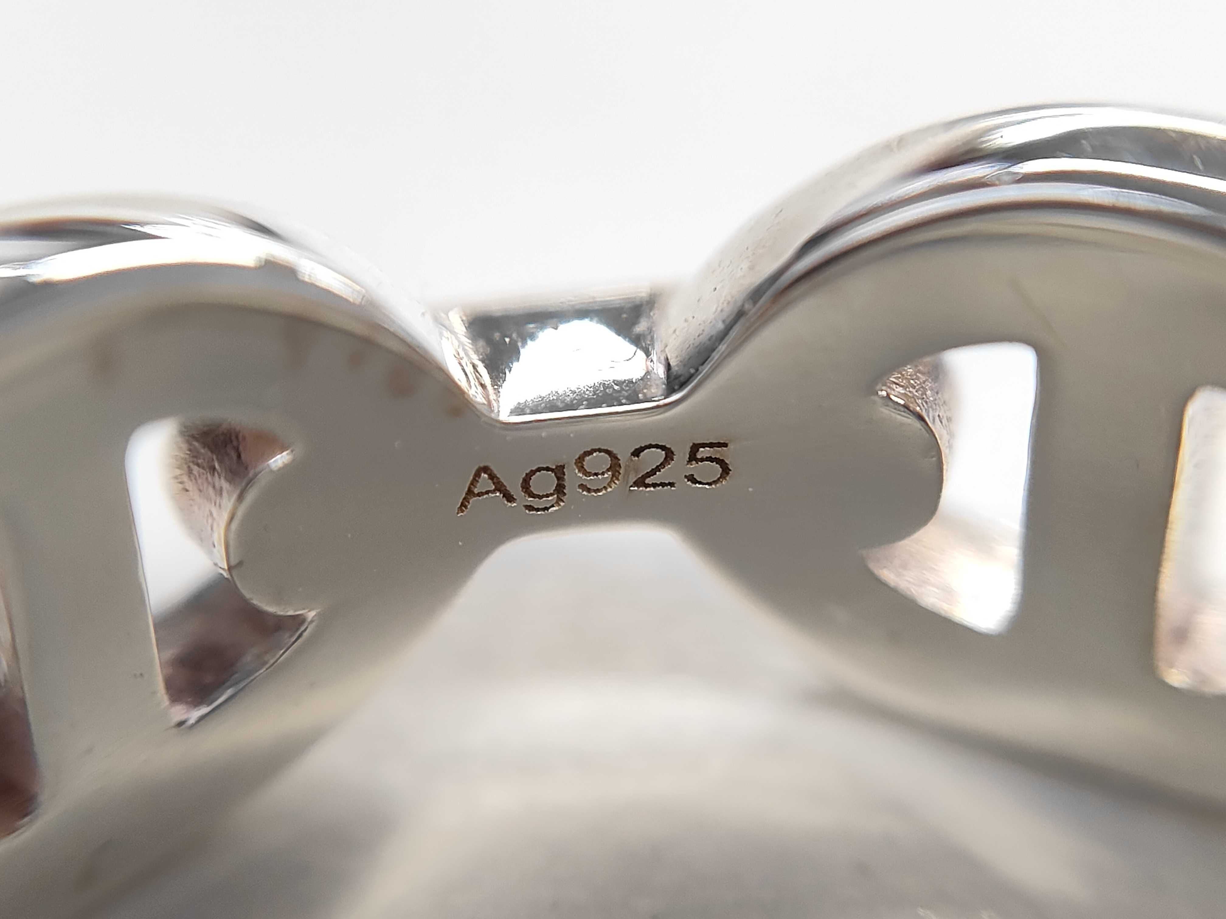 Chaine d'Ancre Enchainée Ring, Ag925, 5.6g, #51, 25AJ109346 Ring — view 6
