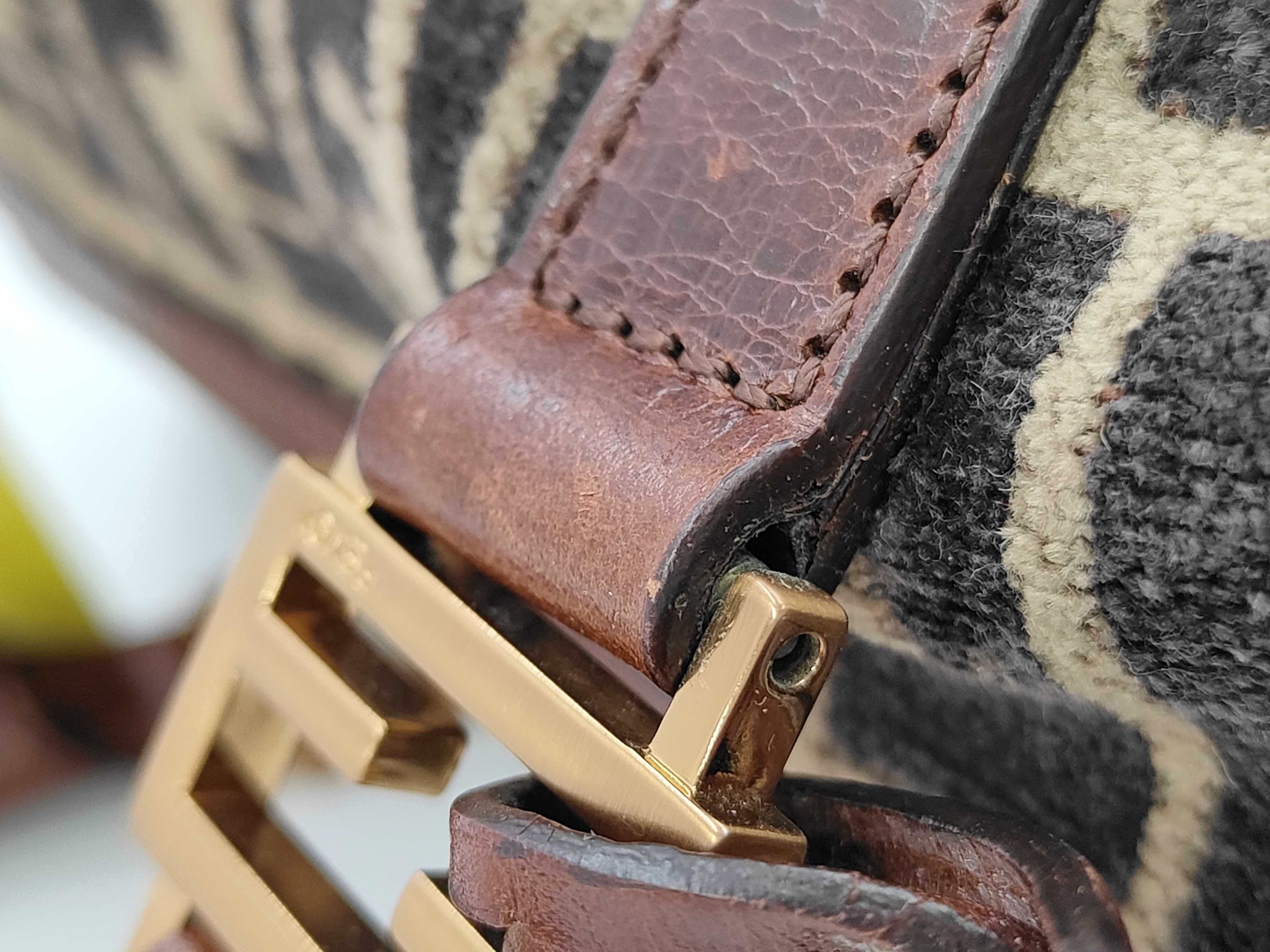 Zucca pattern velour mini Boston handbag — view 6