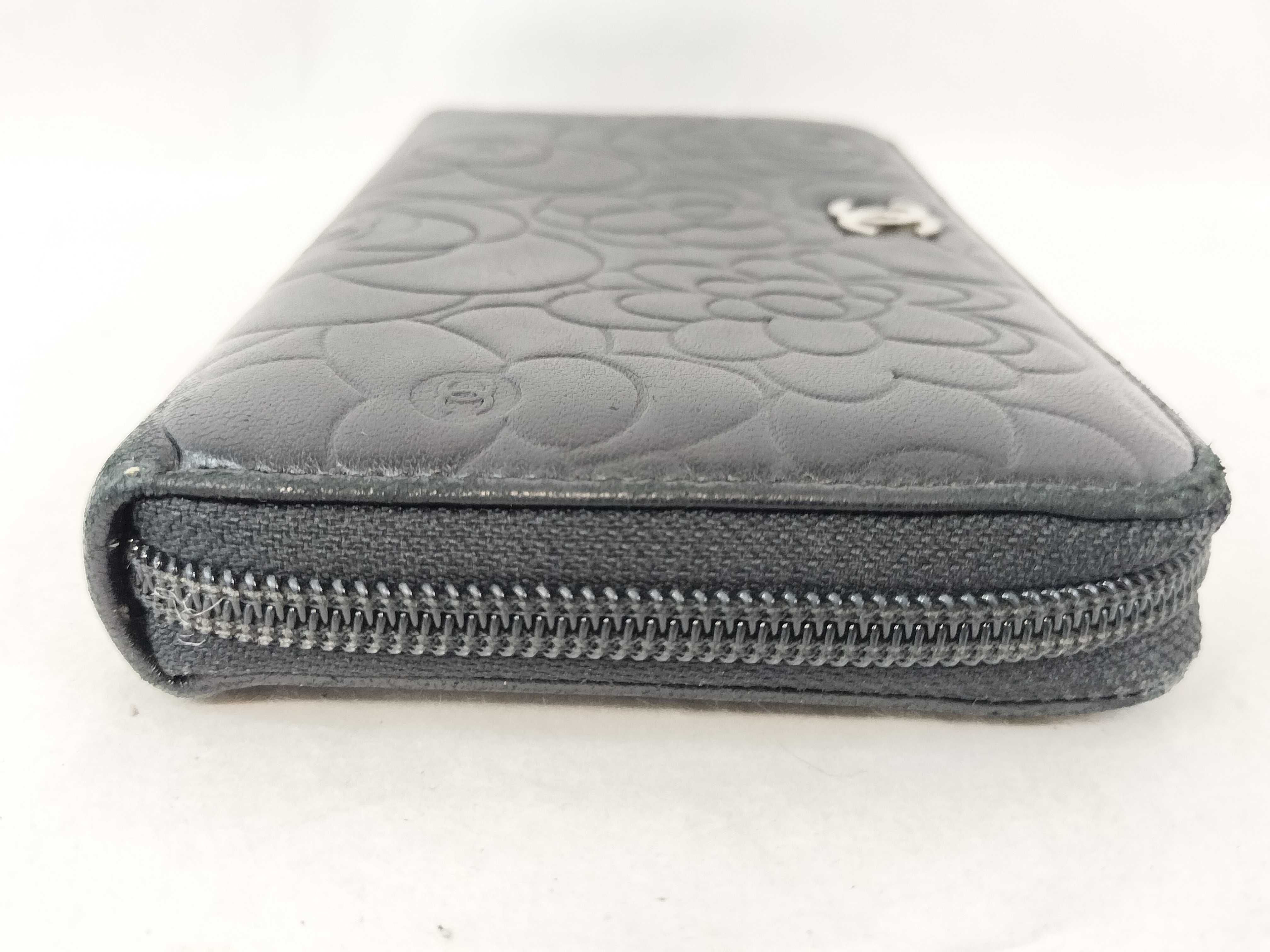 Camellia Round Zip Wallet — view 5