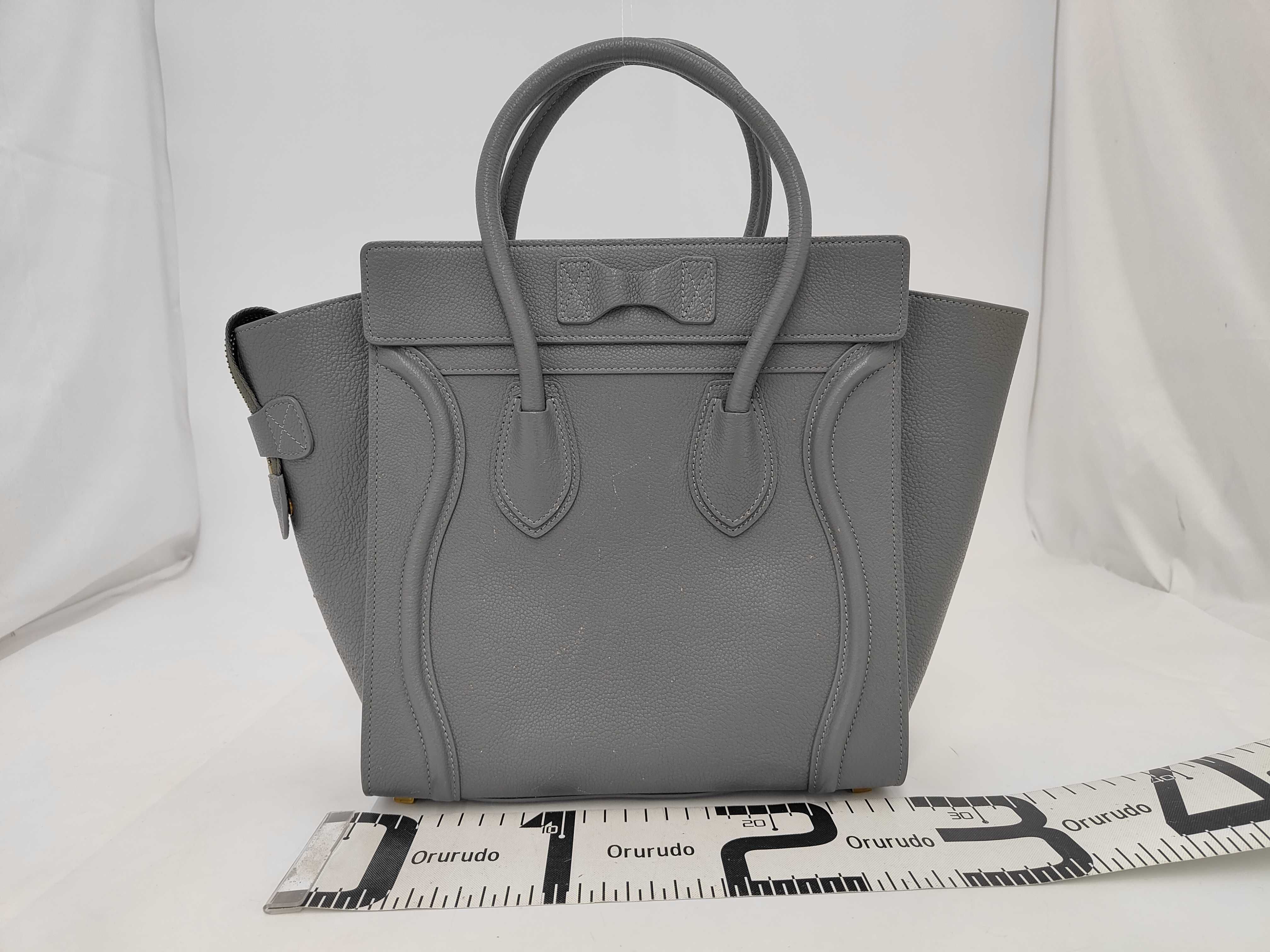 Luggage/Micro/Gray Handbag — view 2