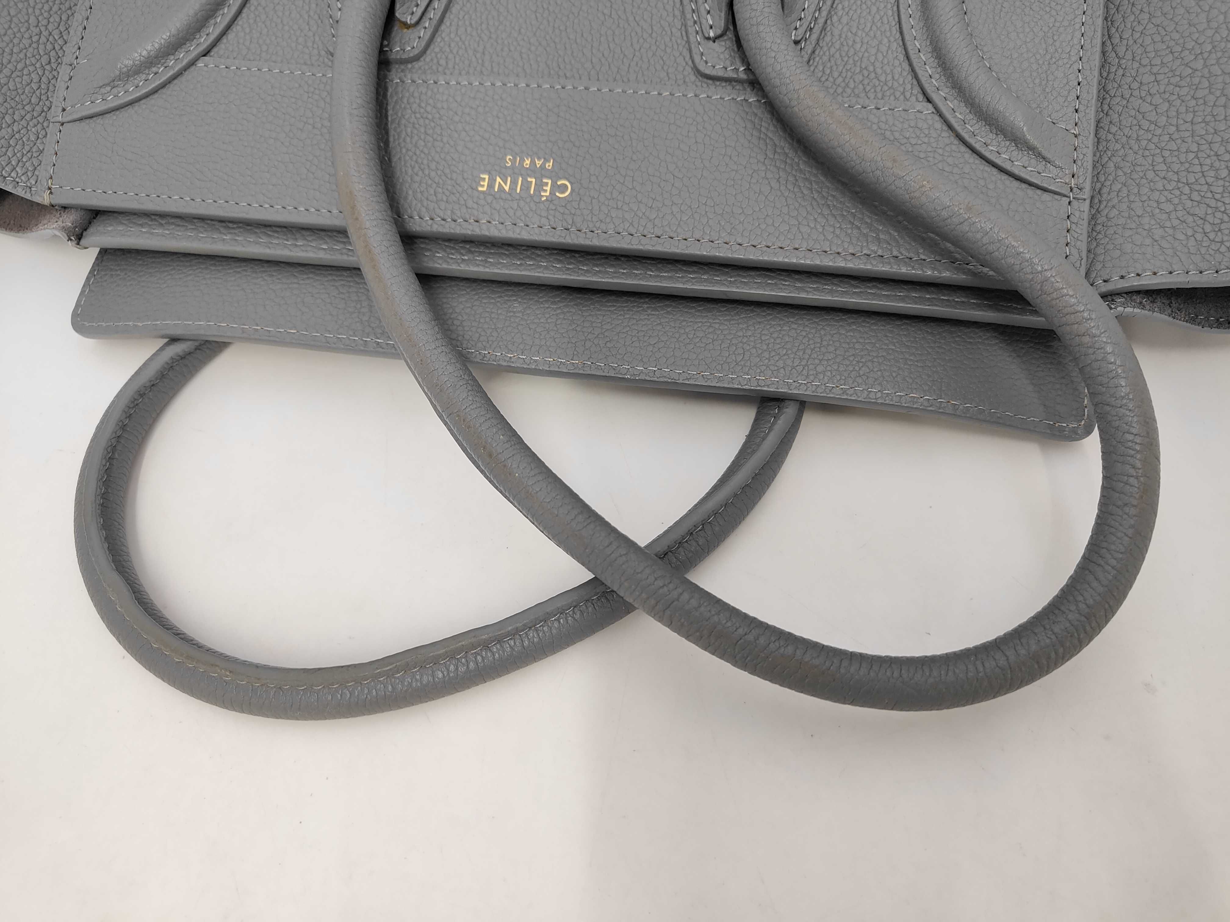 Luggage/Micro/Gray Handbag — view 5
