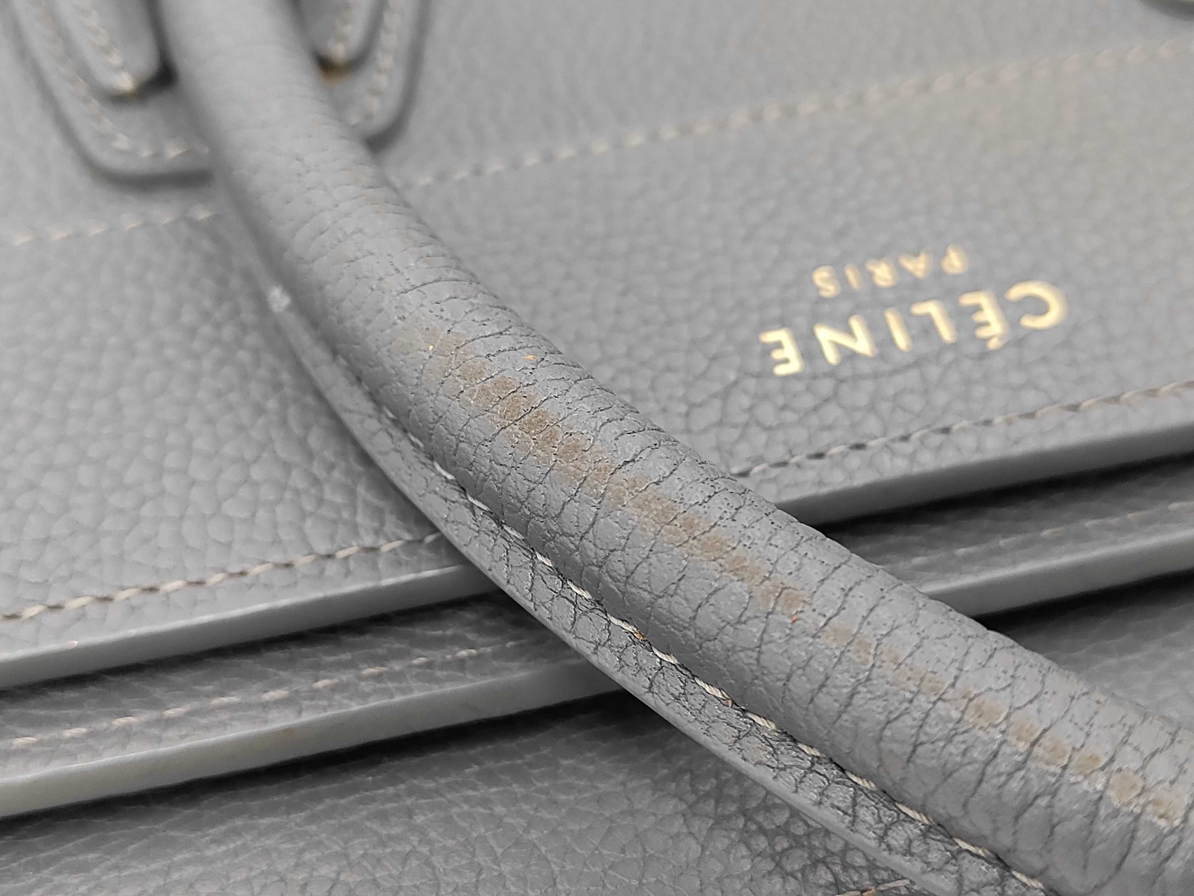 Luggage/Micro/Gray Handbag — view 6