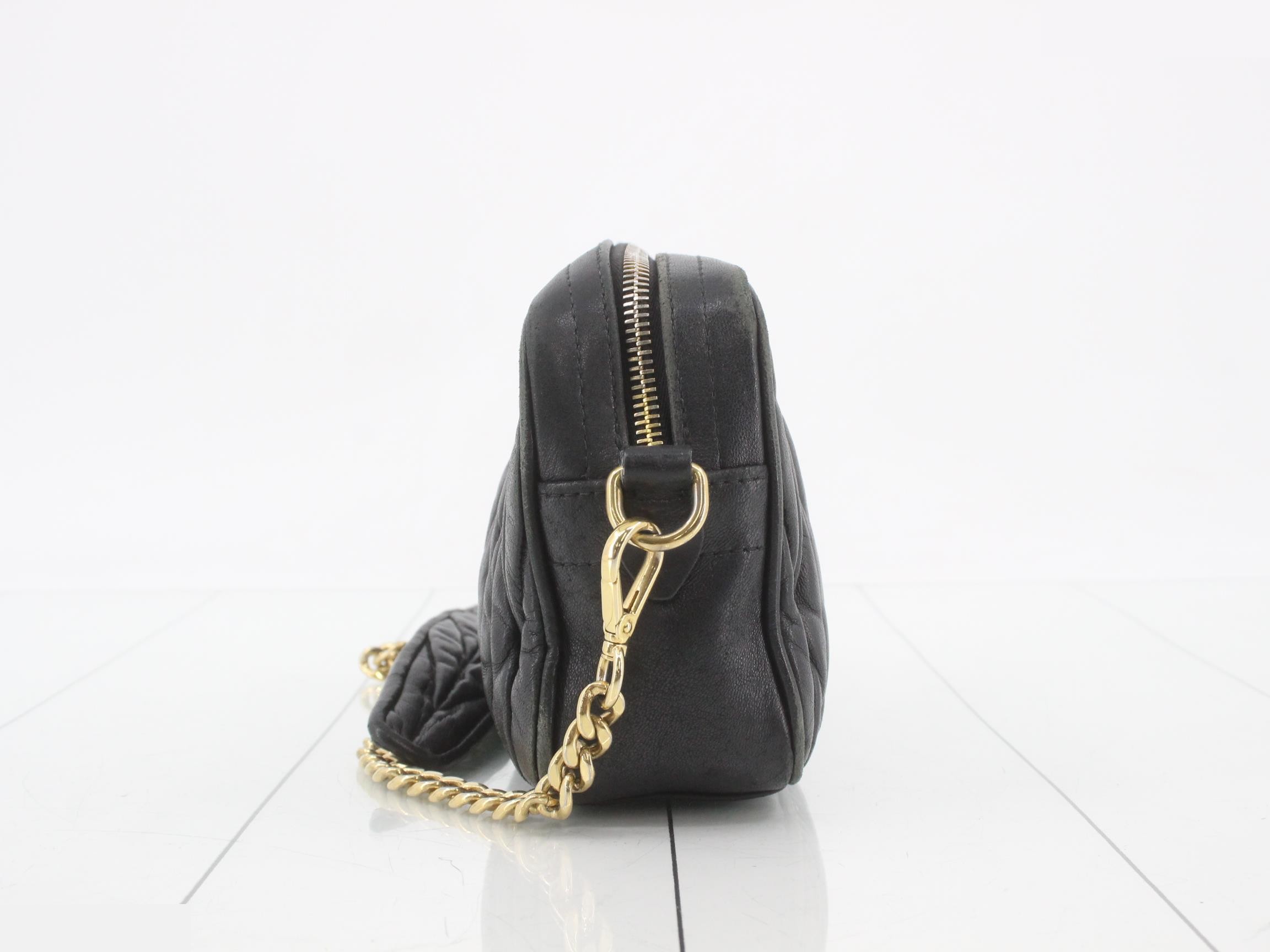 5BH118 Matelassé (Bag) - Shoulder Bag with Chain — view 3