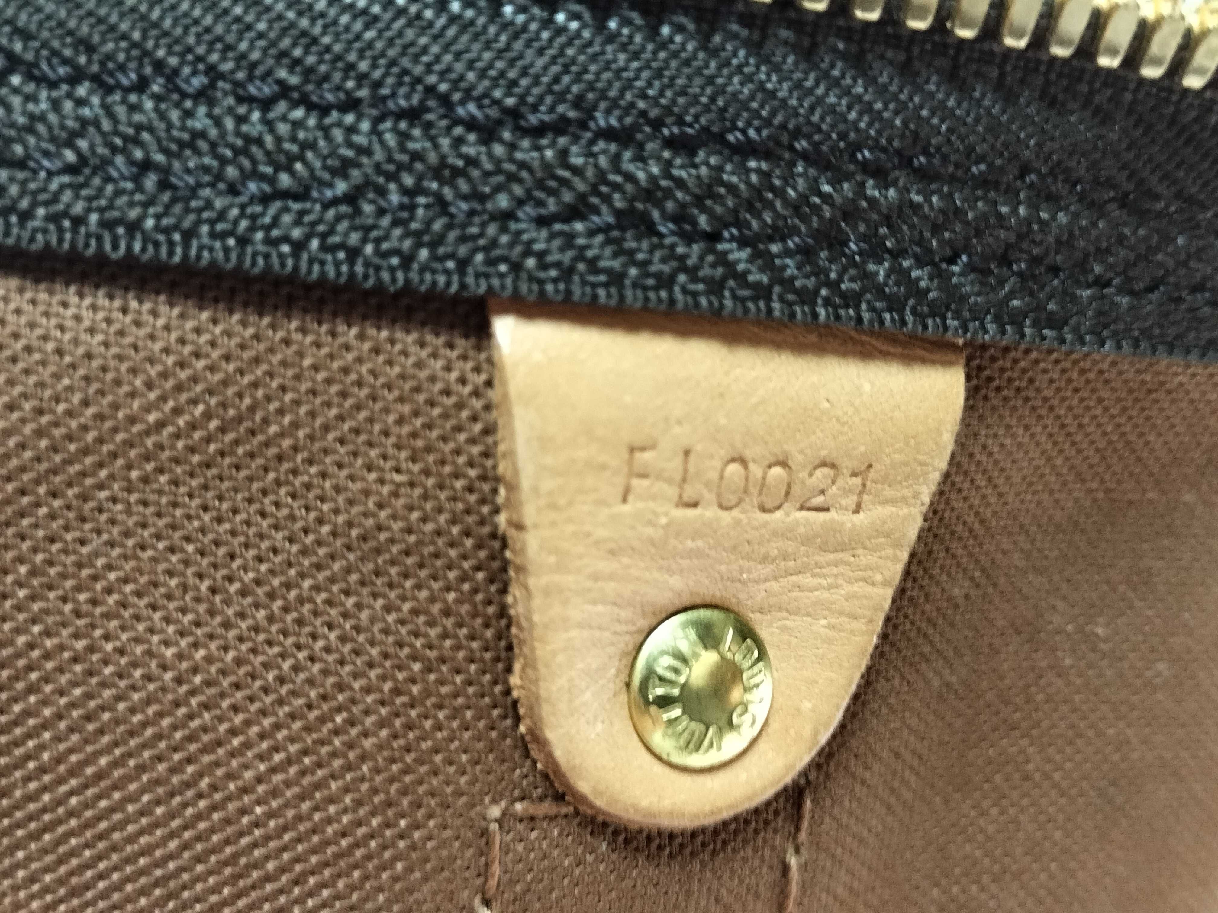 Monogram Keepall 60 M41422 FL0021 Boston Bag — view 12
