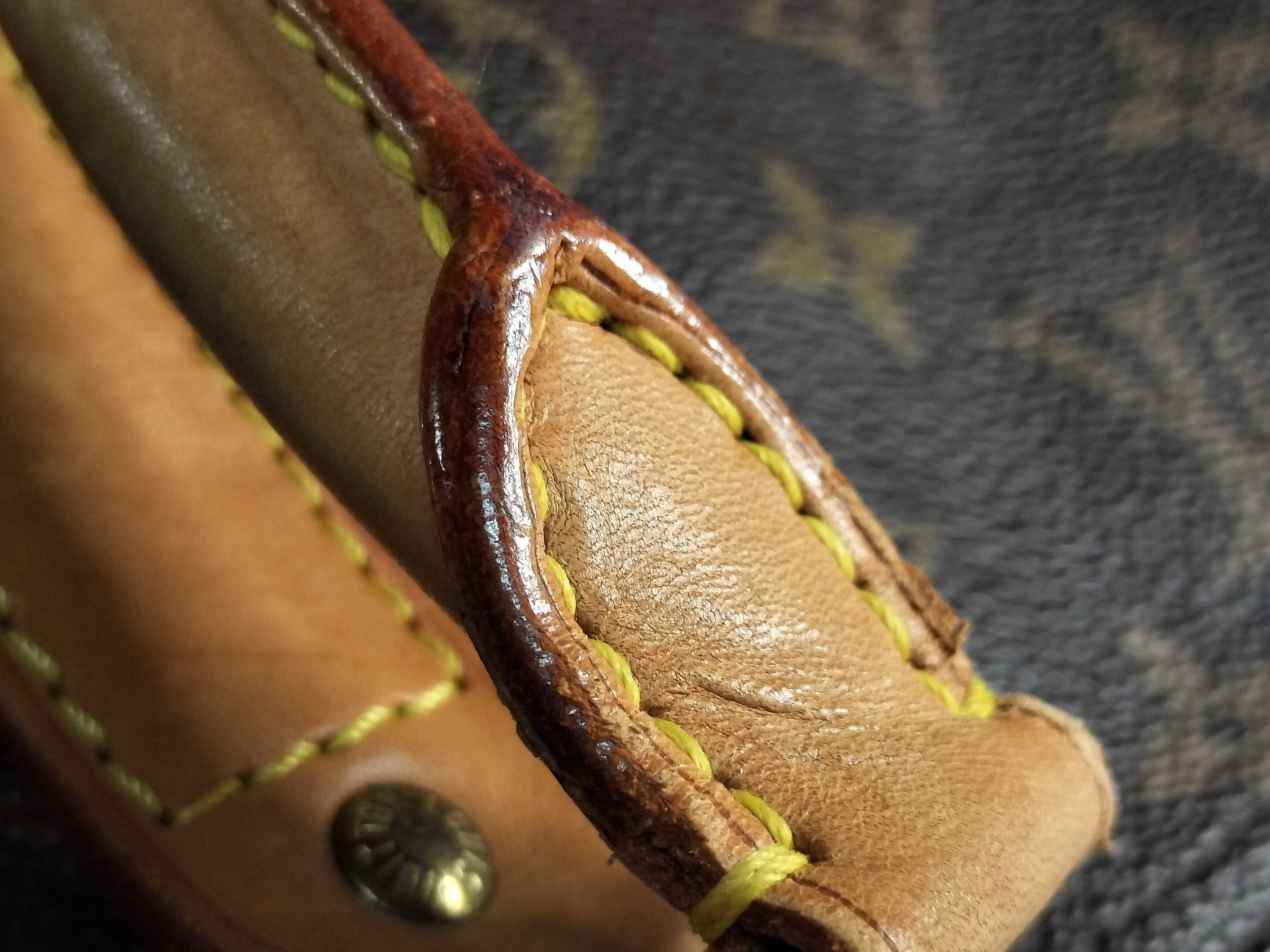 Monogram Keepall 60 M41422 FL0021 Boston Bag — view 14